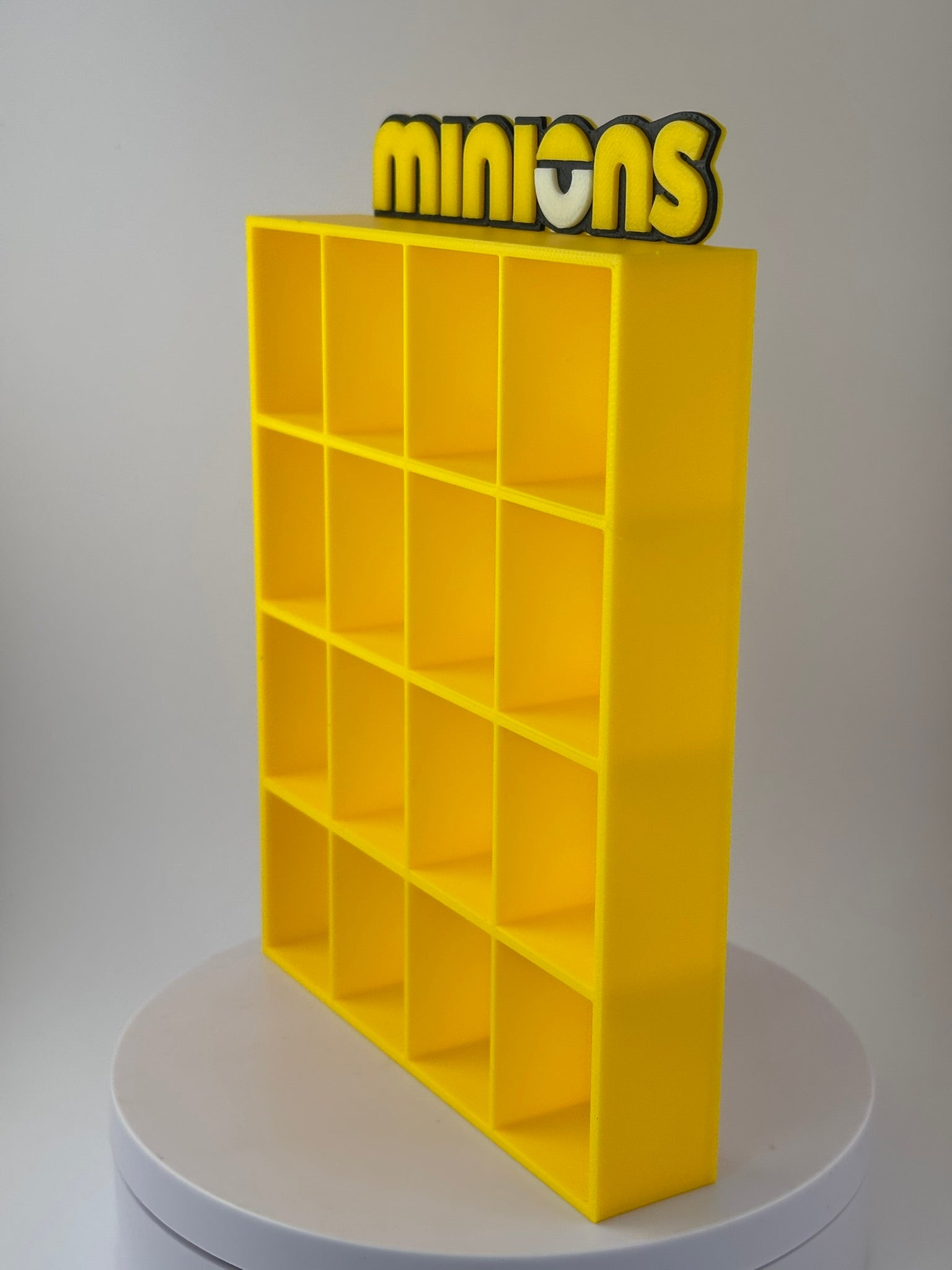 Estantería Minions para Funko Bitty Pop | Expositor Impresión 3D para Mini Funkos | Organizador Decorativo de Colección - Zascalo.com