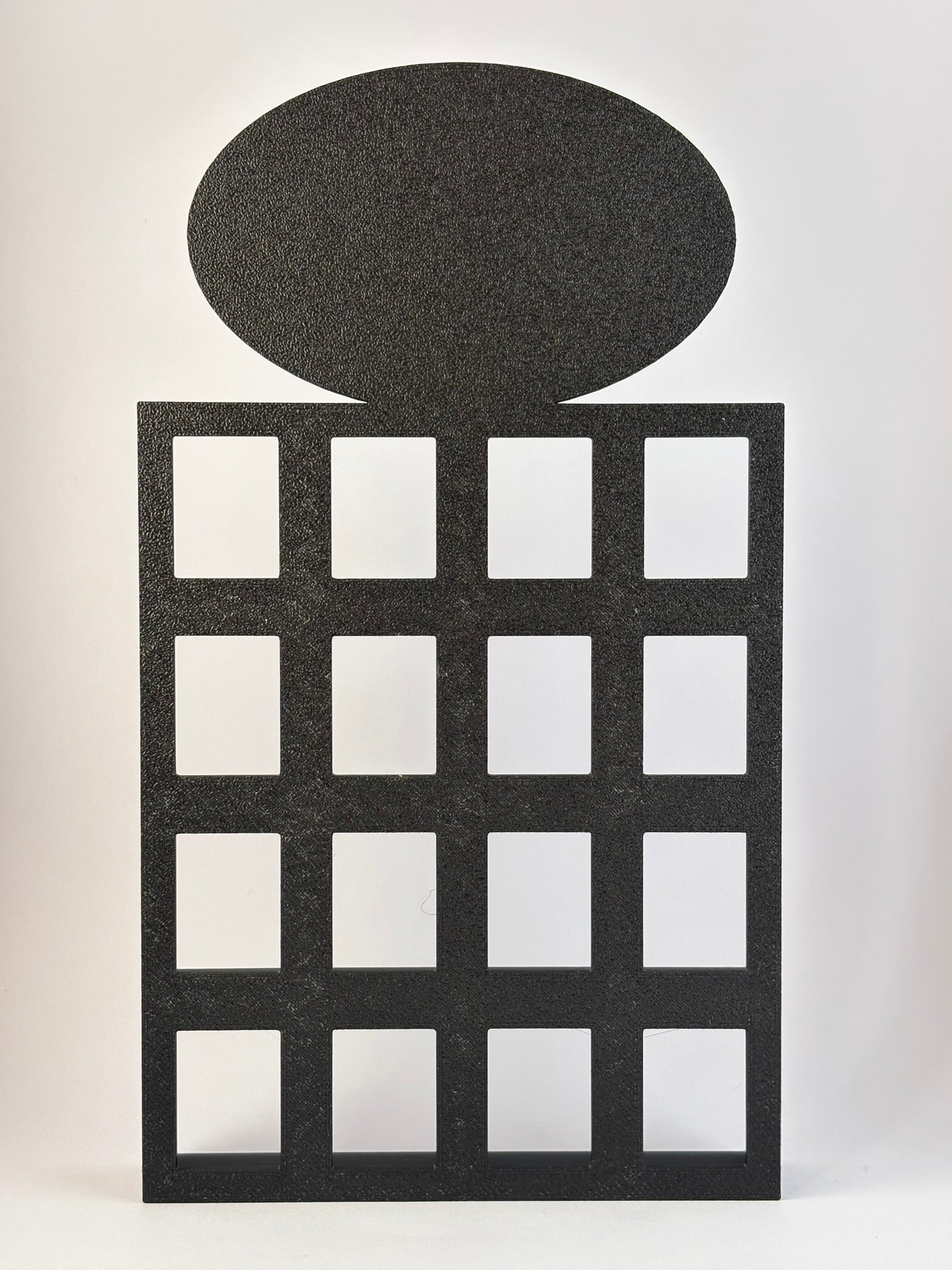 Estantería Batman para Funko Bitty Pop | Expositor Negro con Logo Amarillo 3D | Exhibidor 16 Mini Funkos DC Comics - Zascalo.com