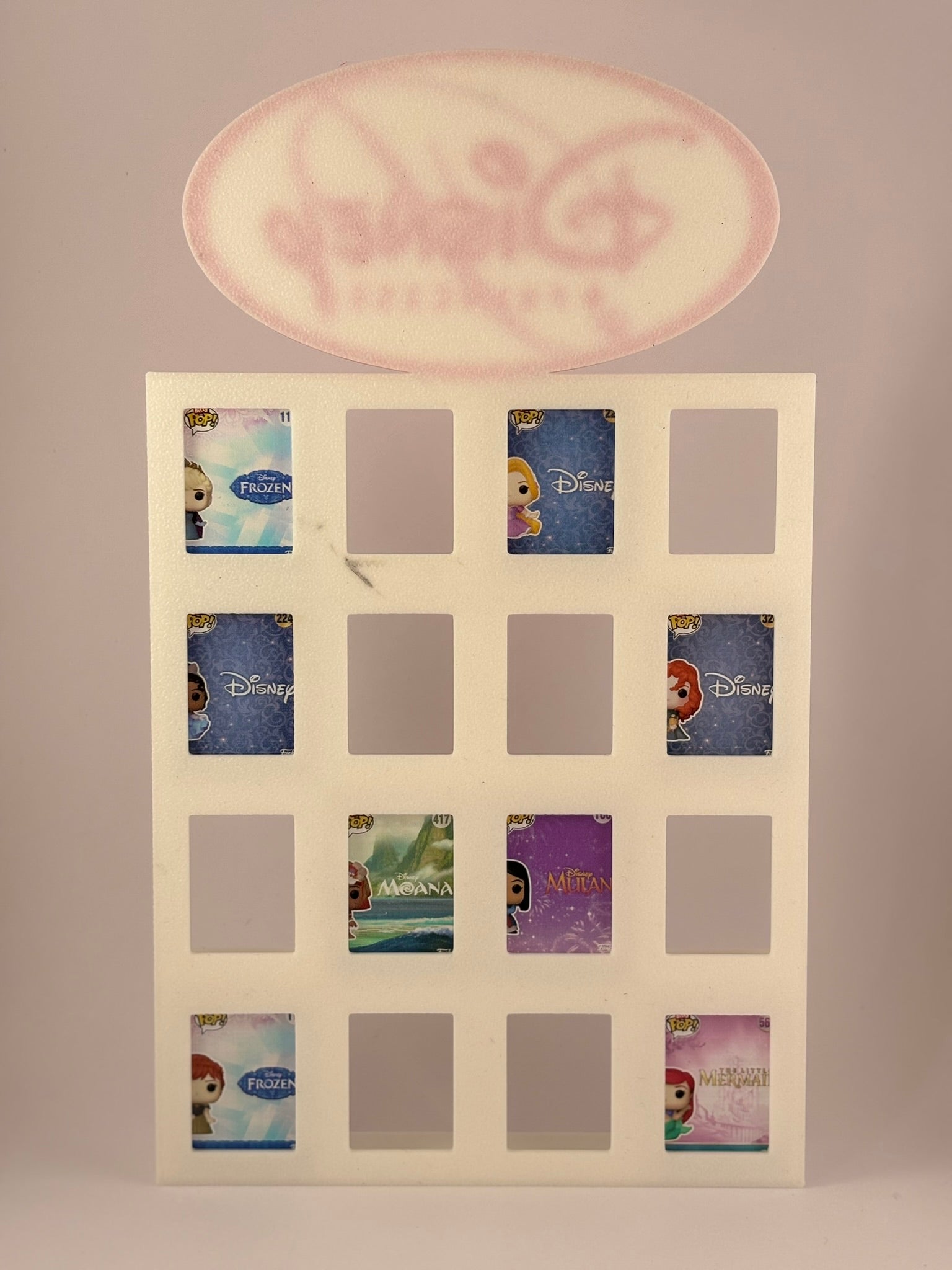 Expositor Estantería Display Princesas Disney | Para 16 Funko Bitty Pop | Decoración Infantil Coleccionista