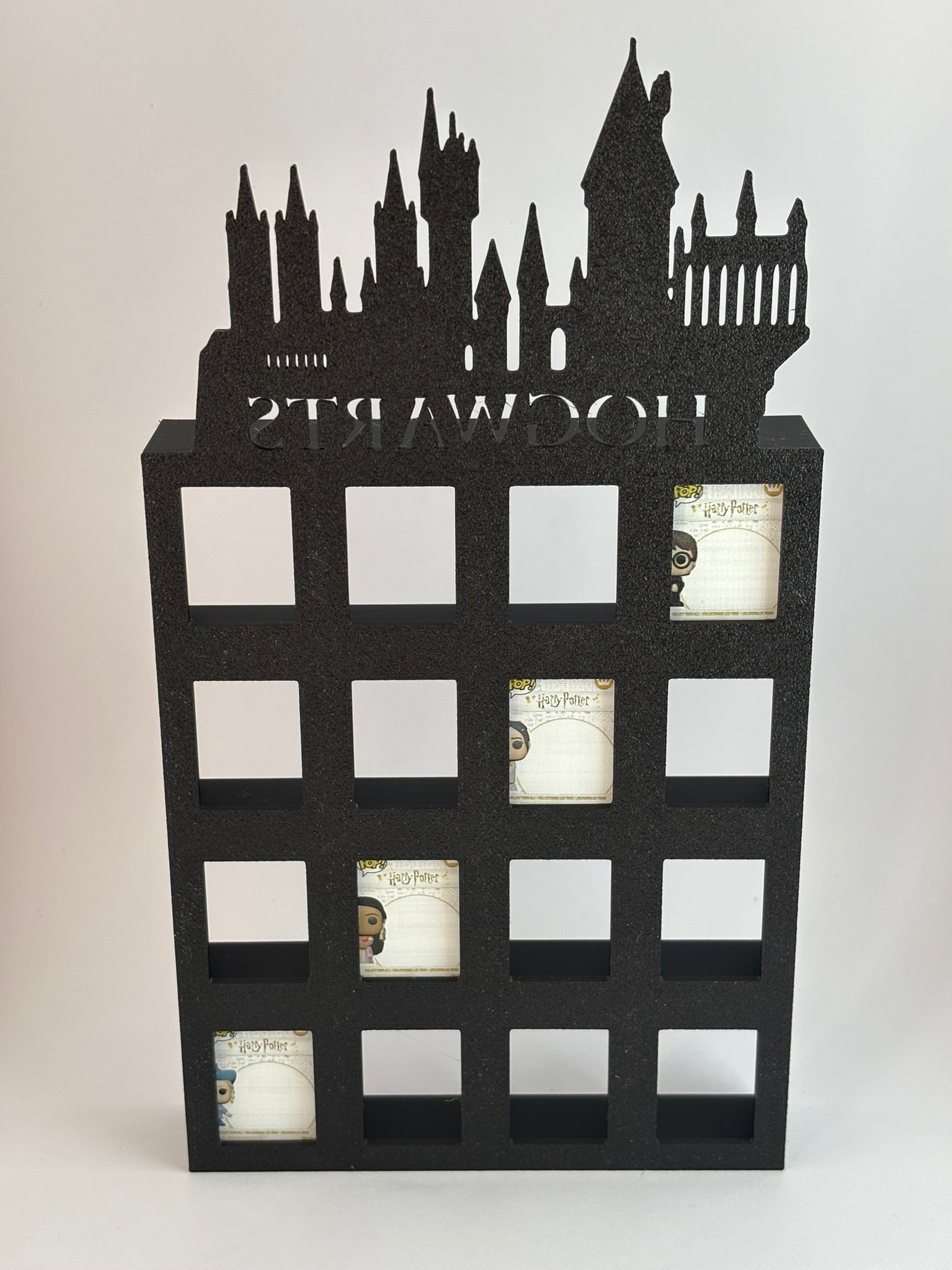 Estantería Harry Potter para Funko Bitty Pop | Expositor Castillo Hogwarts en Silueta | Soporte 3D Personalizado para Mini Funkos - Zascalo.com