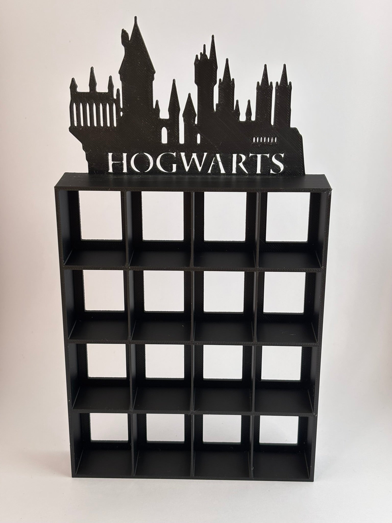 Estantería Harry Potter para Funko Bitty Pop | Expositor Castillo Hogwarts en Silueta | Soporte 3D Personalizado para Mini Funkos - Zascalo.com