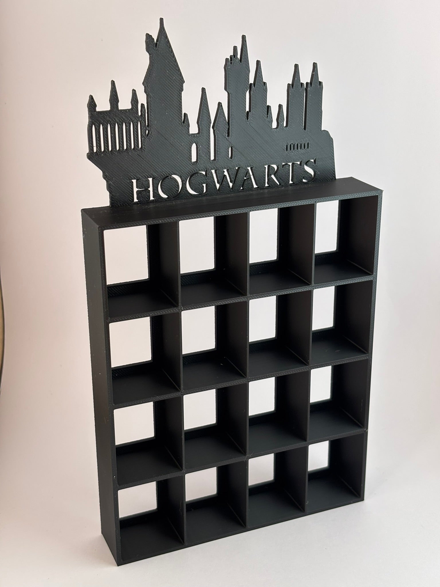 Estantería Harry Potter para Funko Bitty Pop | Expositor Castillo Hogwarts en Silueta | Soporte 3D Personalizado para Mini Funkos - Zascalo.com