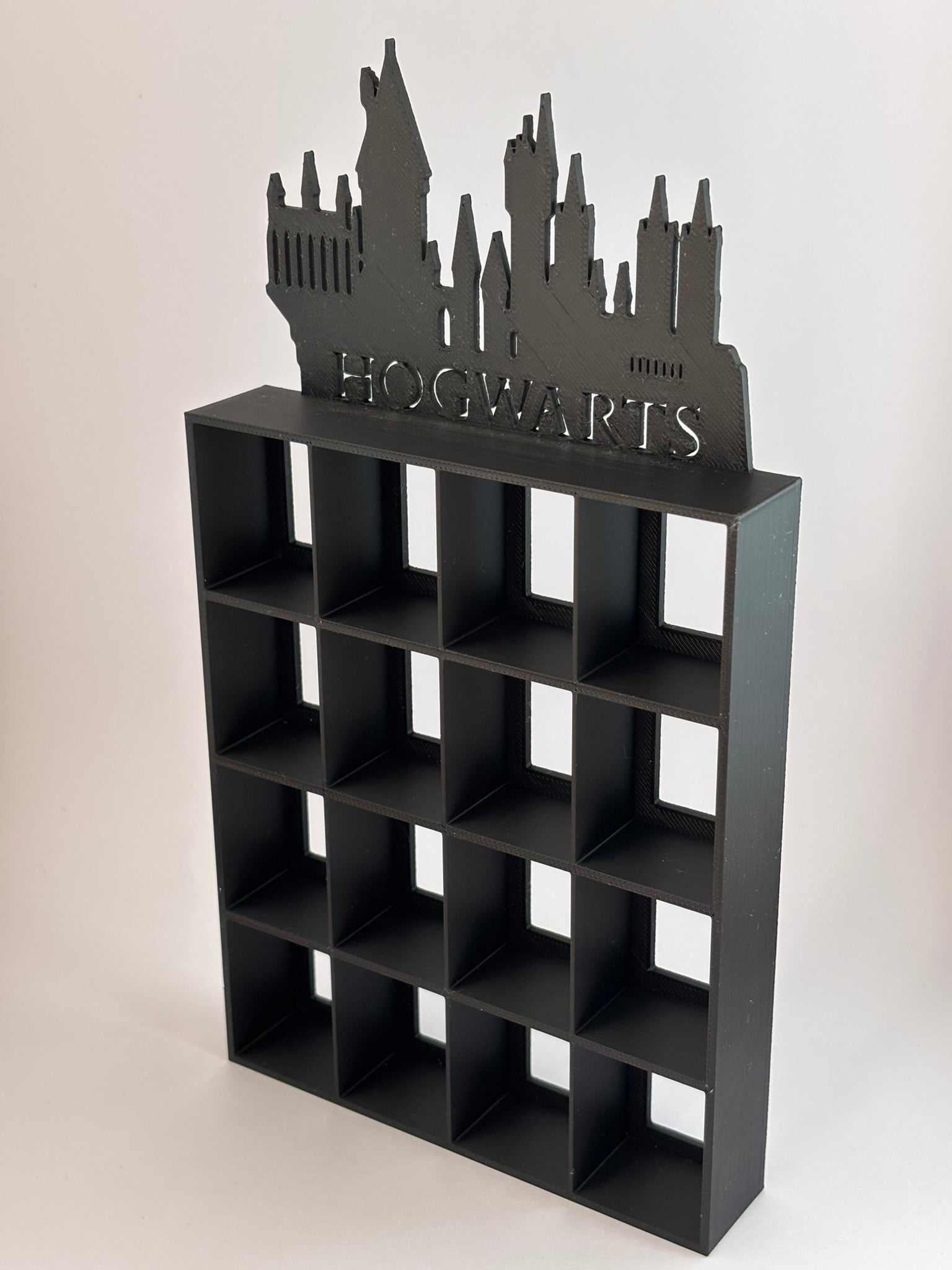 Estantería Harry Potter para Funko Bitty Pop | Expositor Castillo Hogwarts en Silueta | Soporte 3D Personalizado para Mini Funkos - Zascalo.com