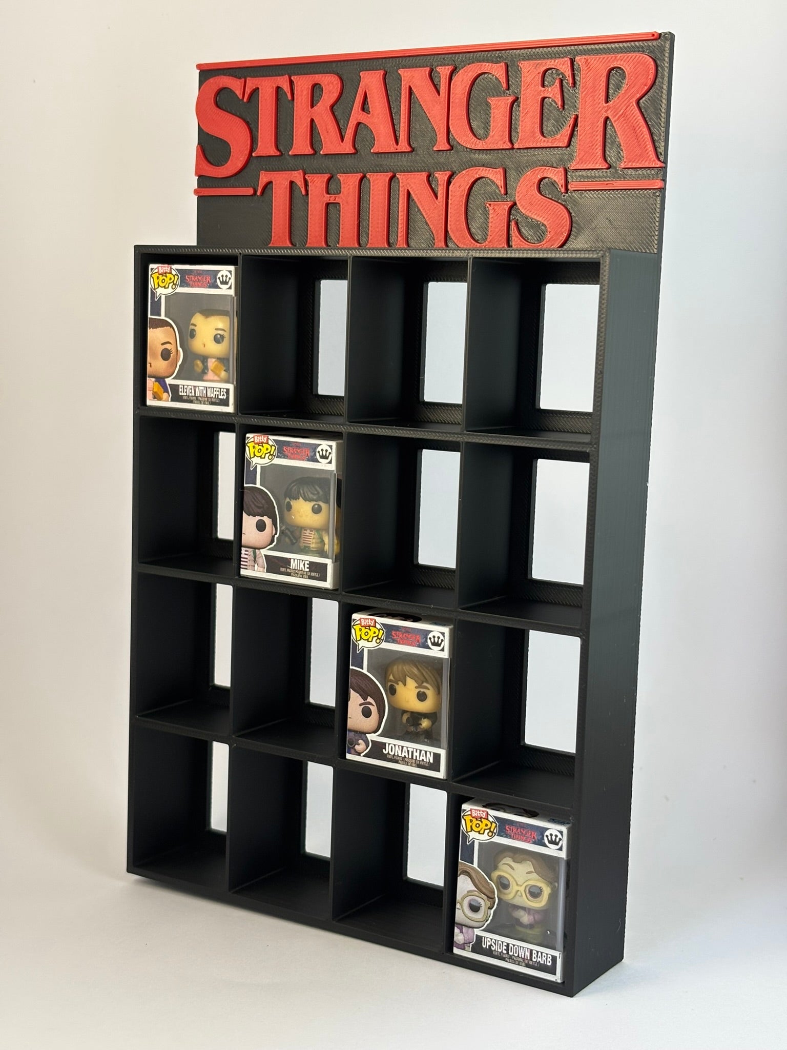 Estantería Display Stranger Things | Expositor Bitty Pop 16 Figuras | Colección Funko
