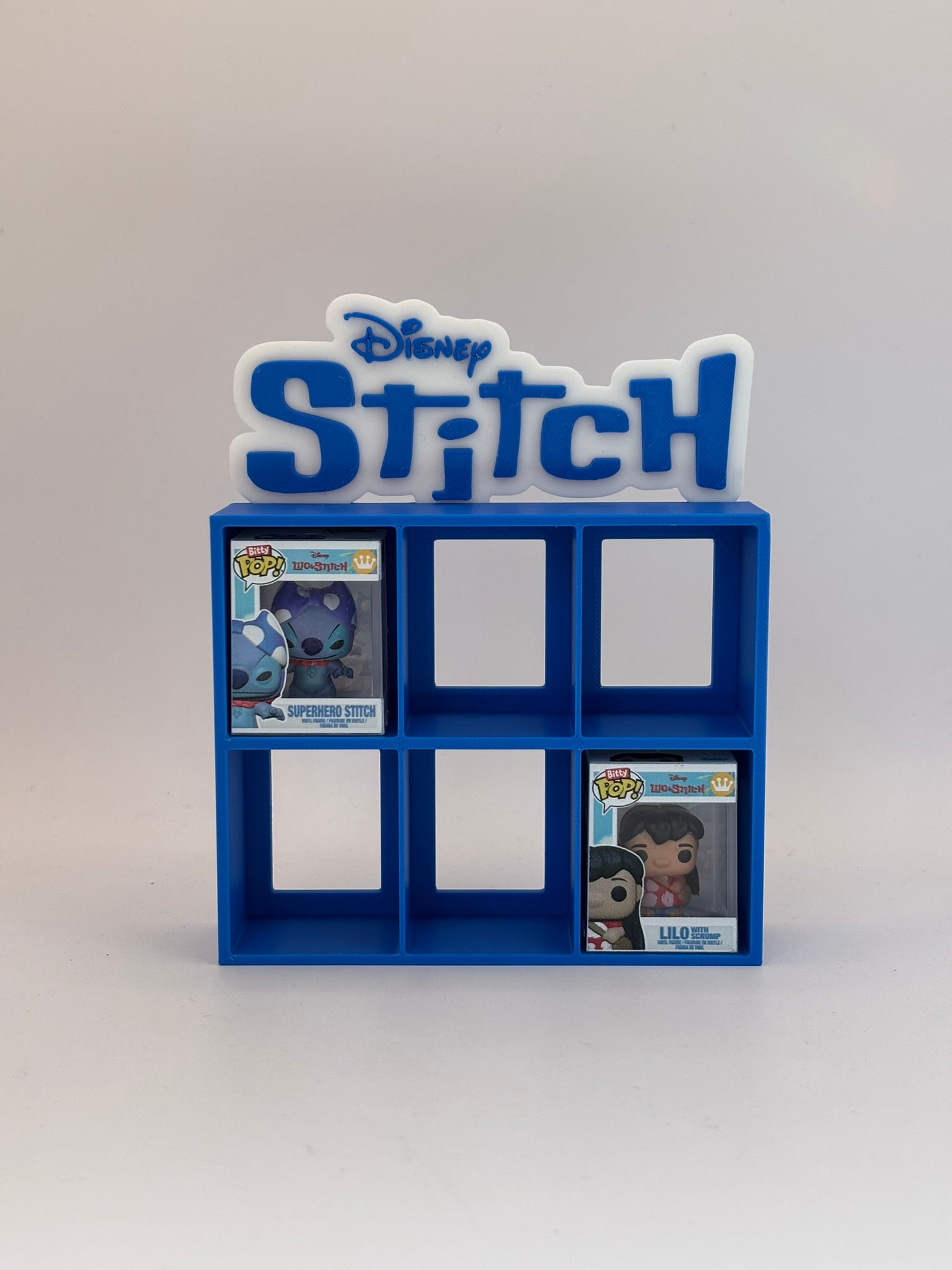 Expositor Display Logo Stitch Expositor Bitty Pop 6 Figuras | Colección Funko