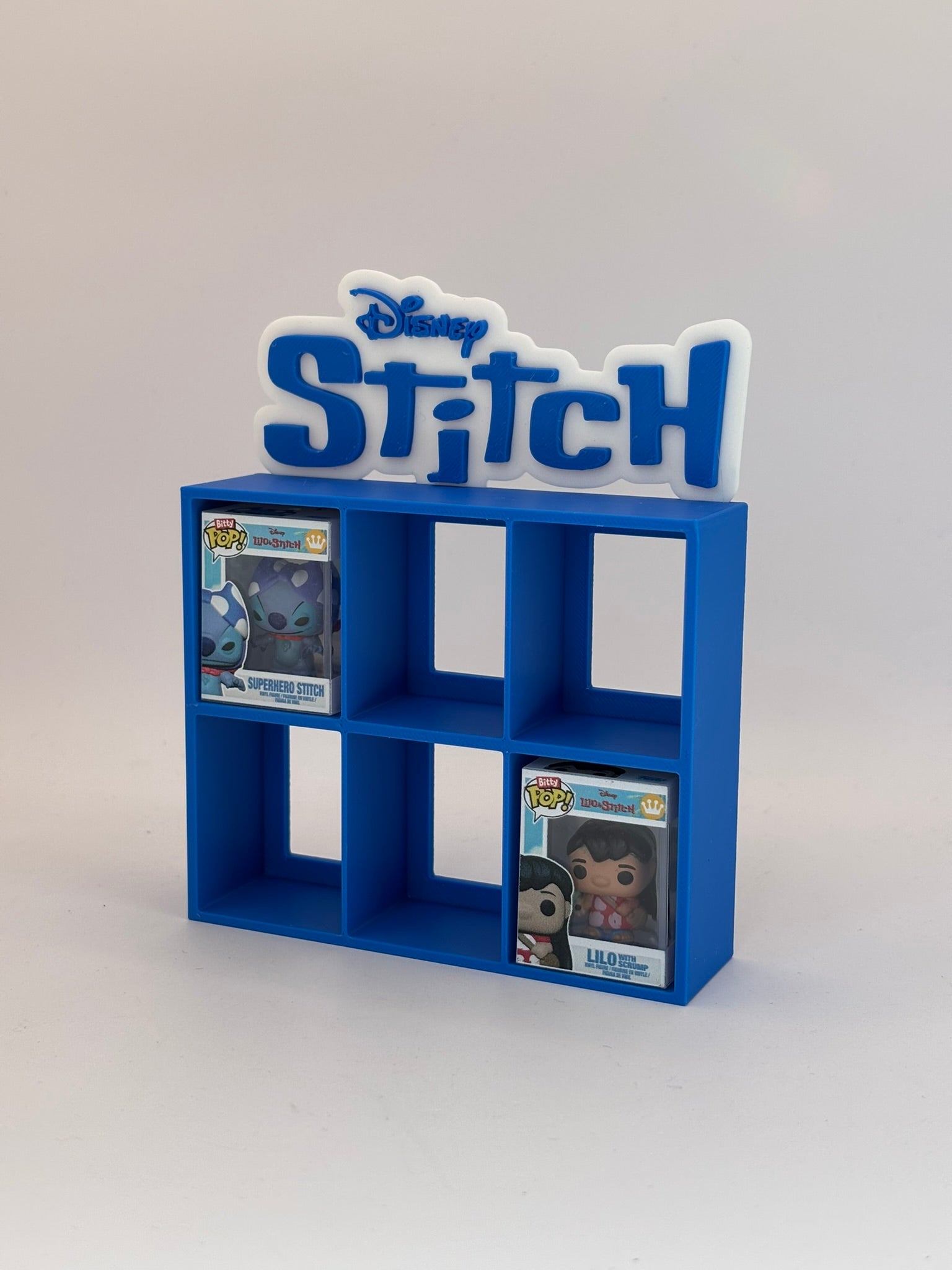 Expositor Display Logo Stitch Expositor Bitty Pop 6 Figuras | Colección Funko
