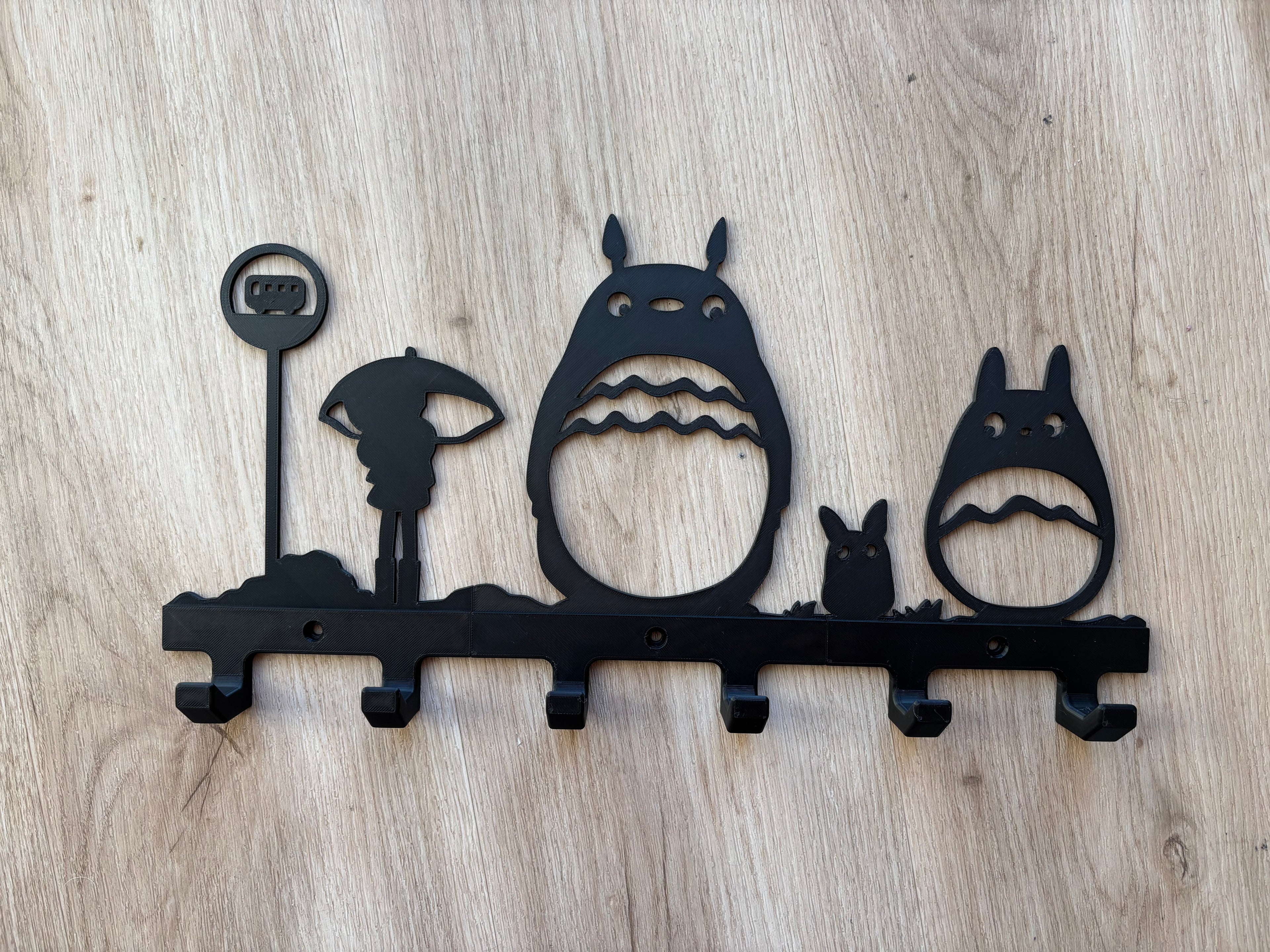 Perchero para pared de Totoro | Studio ghibli - Zascalo.com