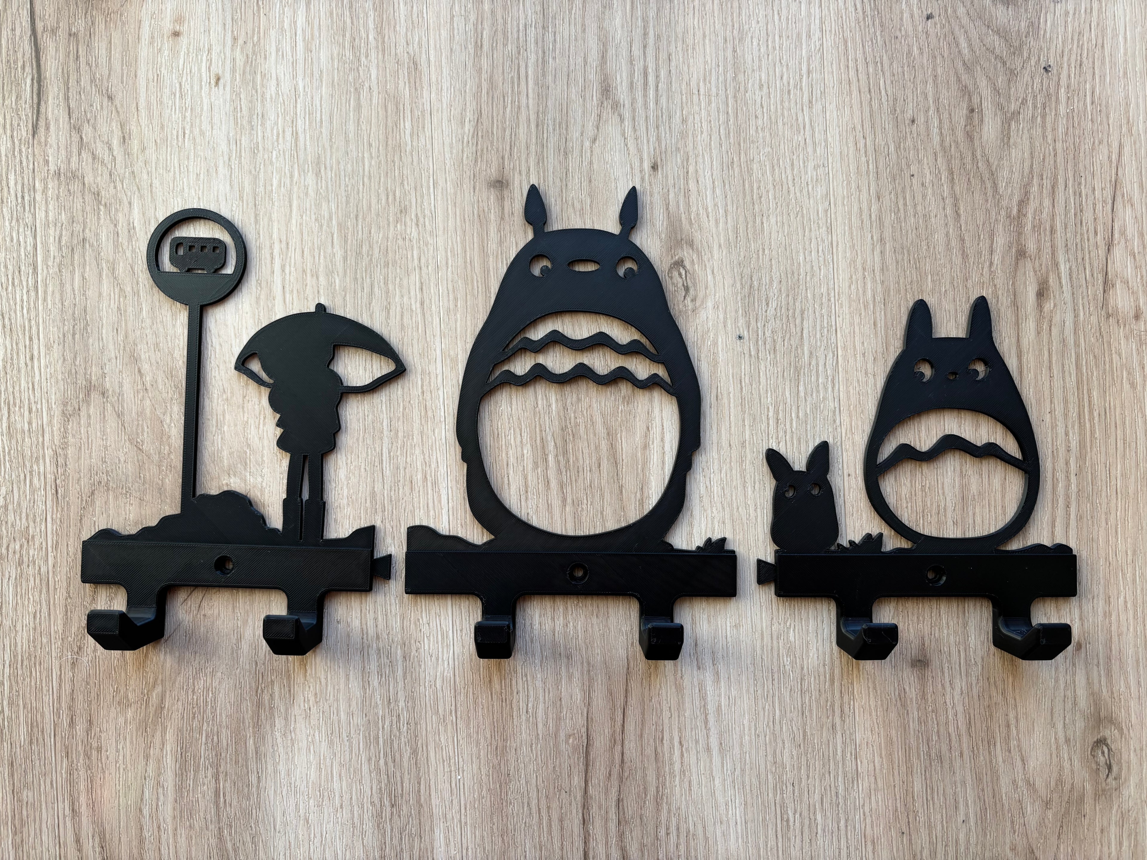Perchero para pared de Totoro | Studio ghibli - Zascalo.com