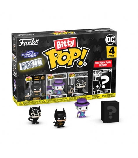 Bitty POP! 4-Pack Batman Series 1 - DC Comics Bitty POP! 4-Pack Batman Series 1 - DC Comics - Zascalo.com