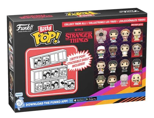 Blister 4 figuras Bitty POP Stranger Things Dustin - Zascalo.com