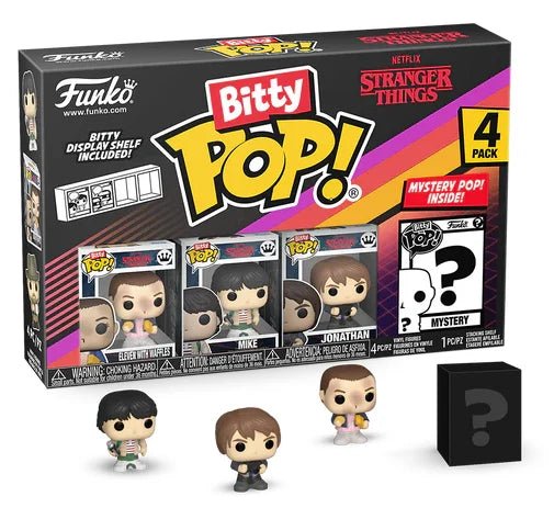 Blister 4 figuras Bitty POP Stranger Things Eleven - Zascalo.com