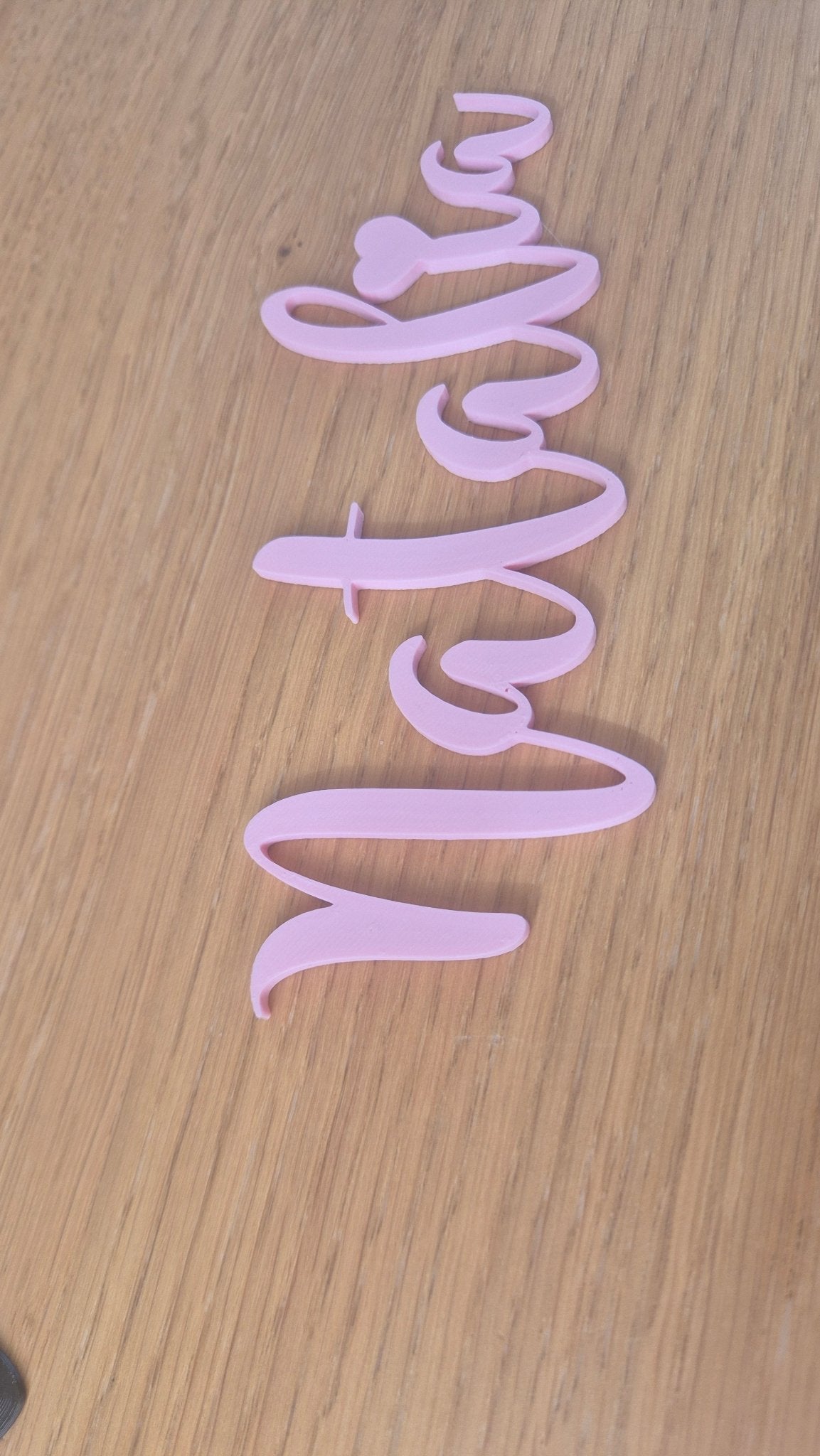 Cartel de Nombre Personalizado – Letras Decorativas en PLA - Zascalo.com