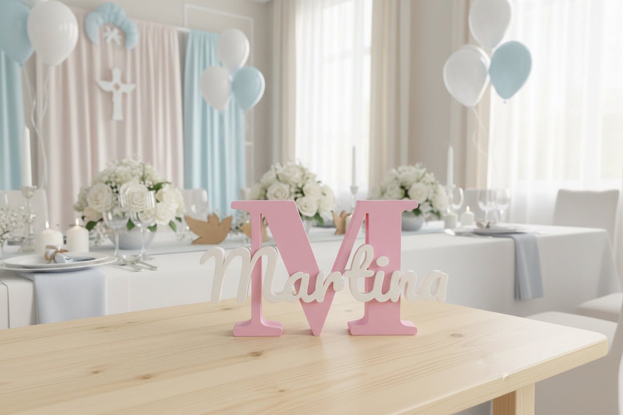 Cartel nombre personalizado| Letras decorativas para eventos, bodas y habitaciones | Diseño a medida - Zascalo.com