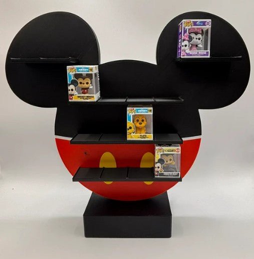 Estanteria Bitty Pop Disney Mickey Mouse Silueta Peana (16 figuras) - Zascalo.com