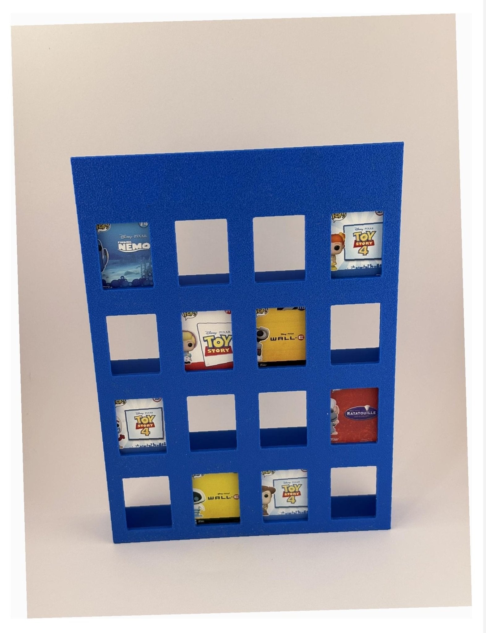 Estantería / Display Bitty Pop – Diseño Pixar con Lámpara Luxo para 16 figuras - Zascalo.com