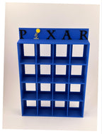 Estantería / Display Bitty Pop – Diseño Pixar con Lámpara Luxo para 16 figuras - Zascalo.com