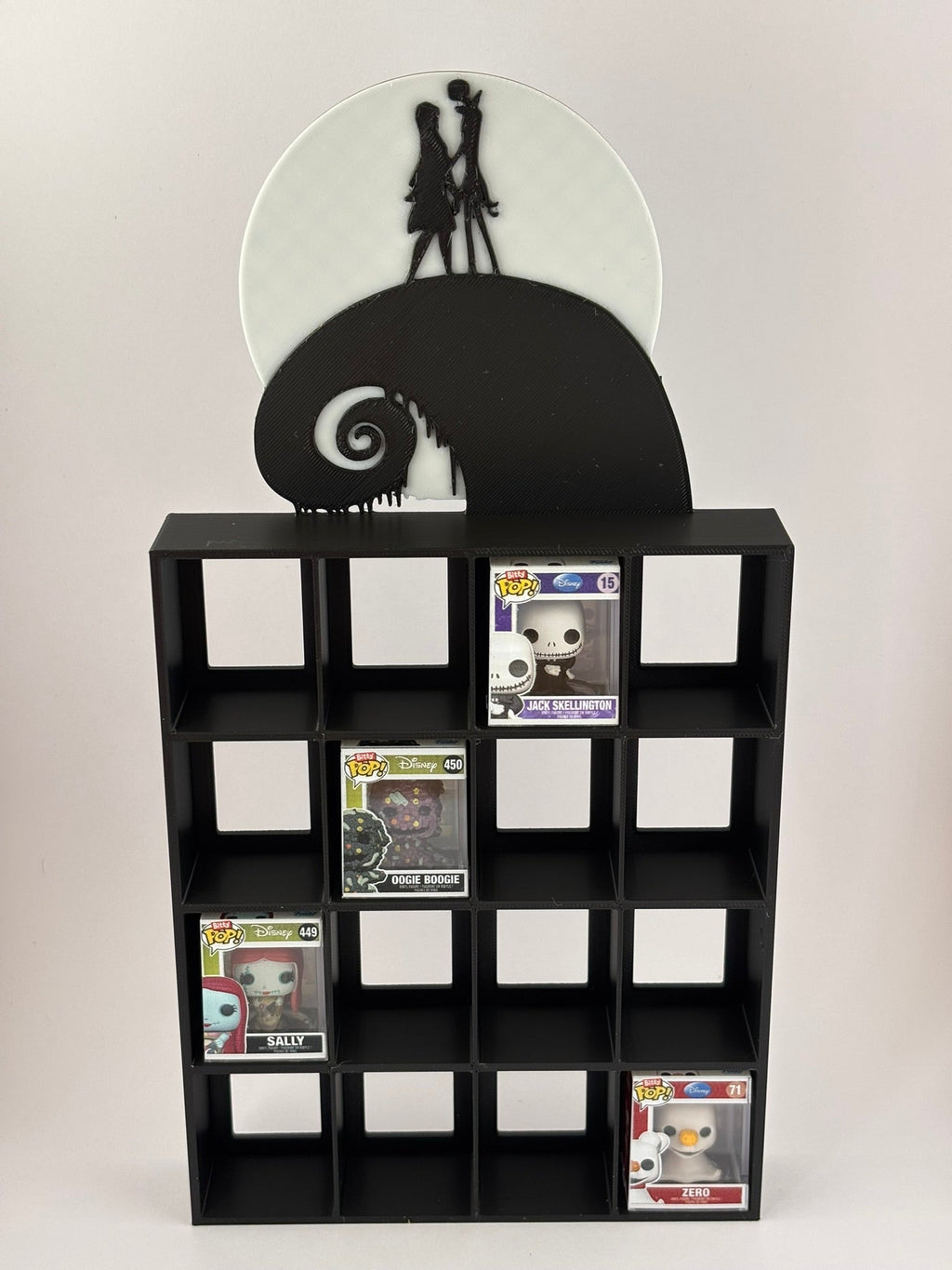 Estantería Display Pesadilla Antes de Navidad | Expositor Jack y Sally para Bitty Pop - Zascalo.com