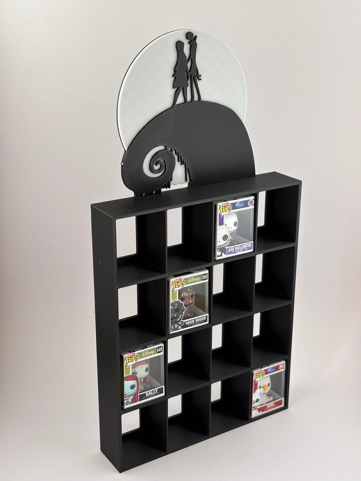 Estantería Display Pesadilla Antes de Navidad | Expositor Jack y Sally para Bitty Pop - Zascalo.com