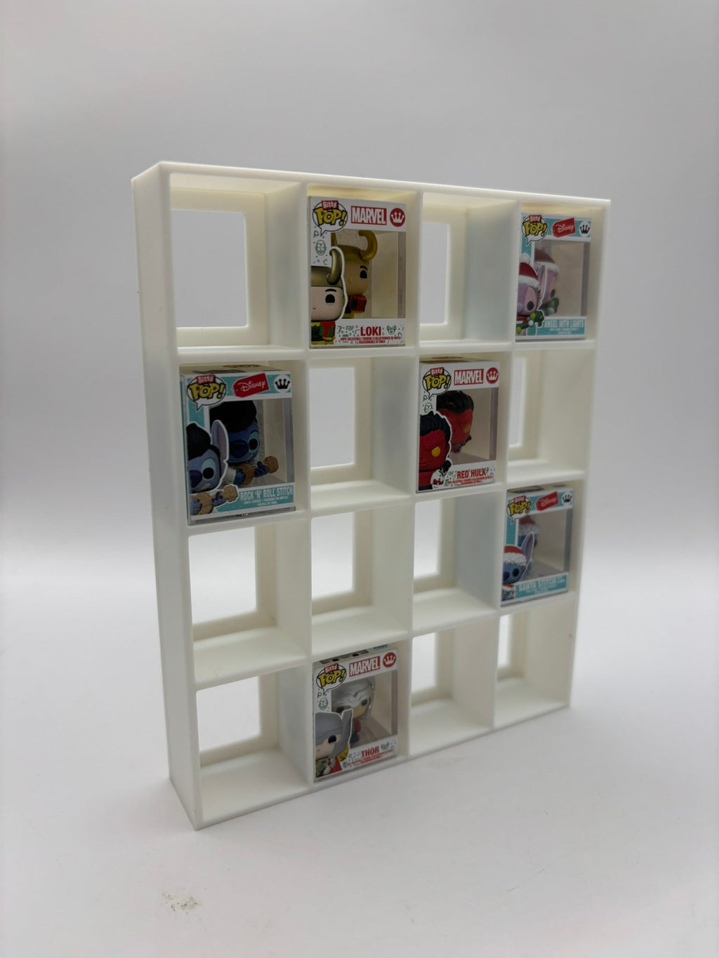 Expositor Bitty Pop 16 huecos básico (blanco) - Zascalo.com