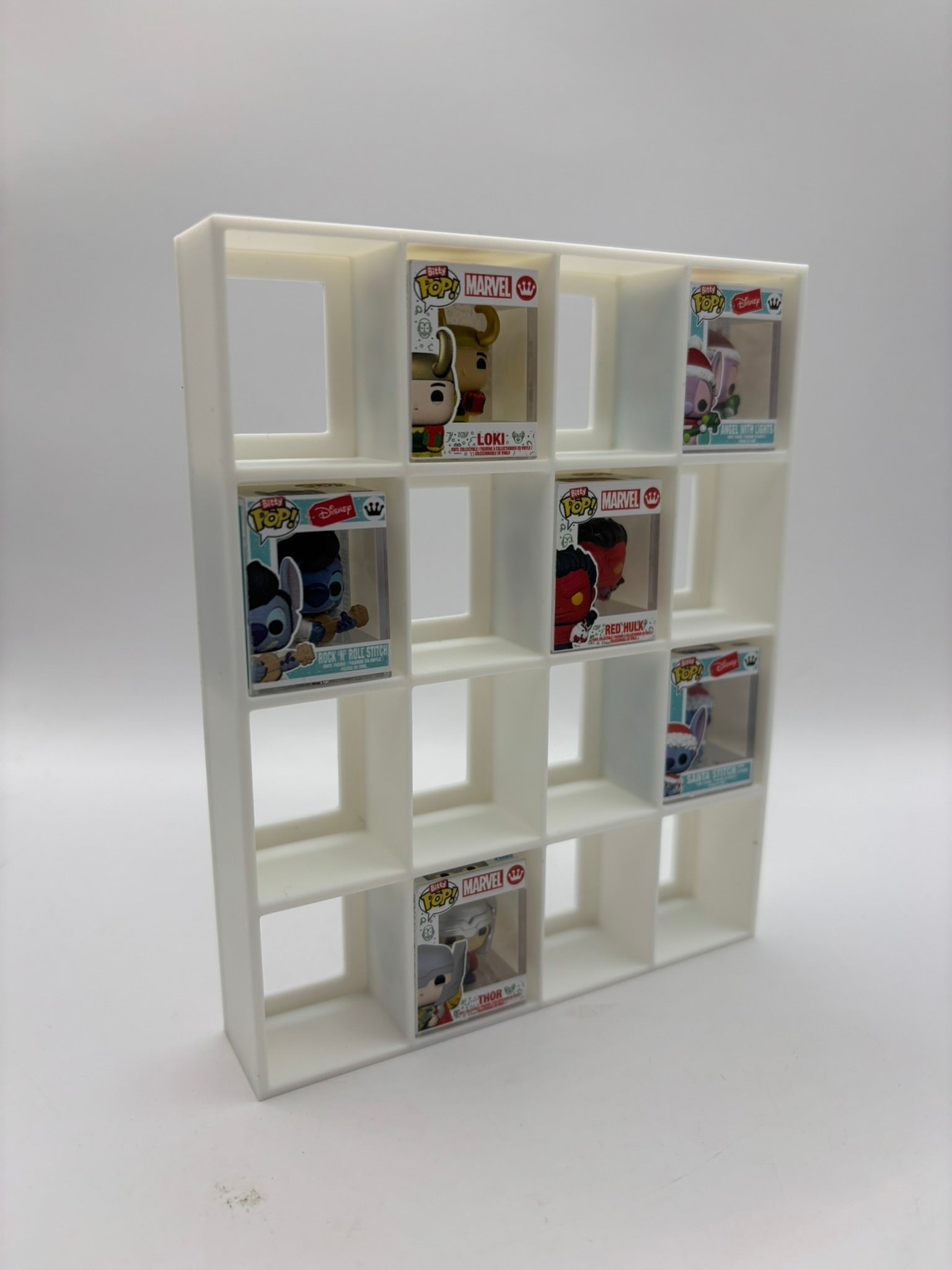 Expositor Bitty Pop 16 huecos básico (blanco) - Zascalo.com