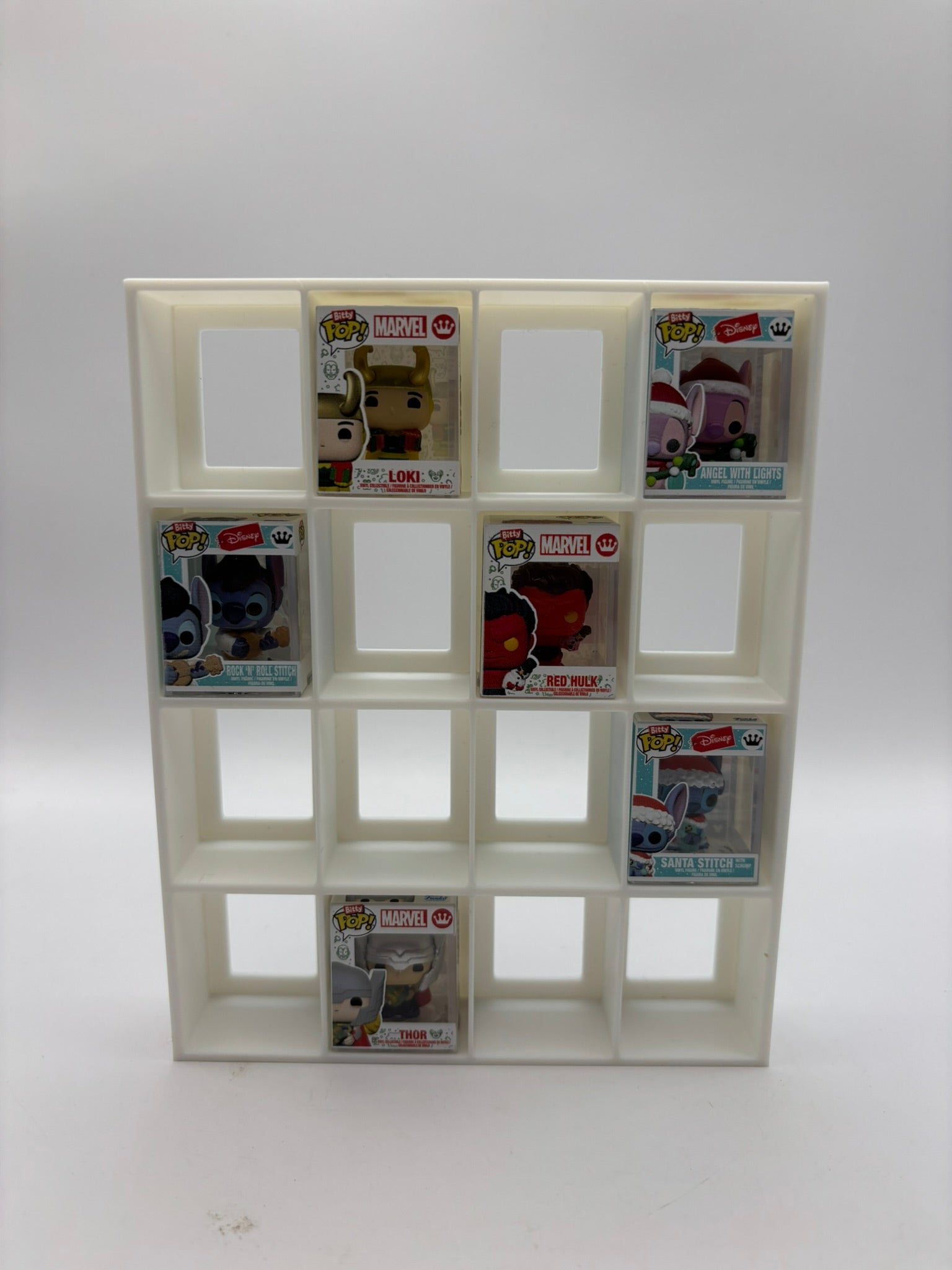 Expositor Bitty Pop 16 huecos básico (blanco) - Zascalo.com