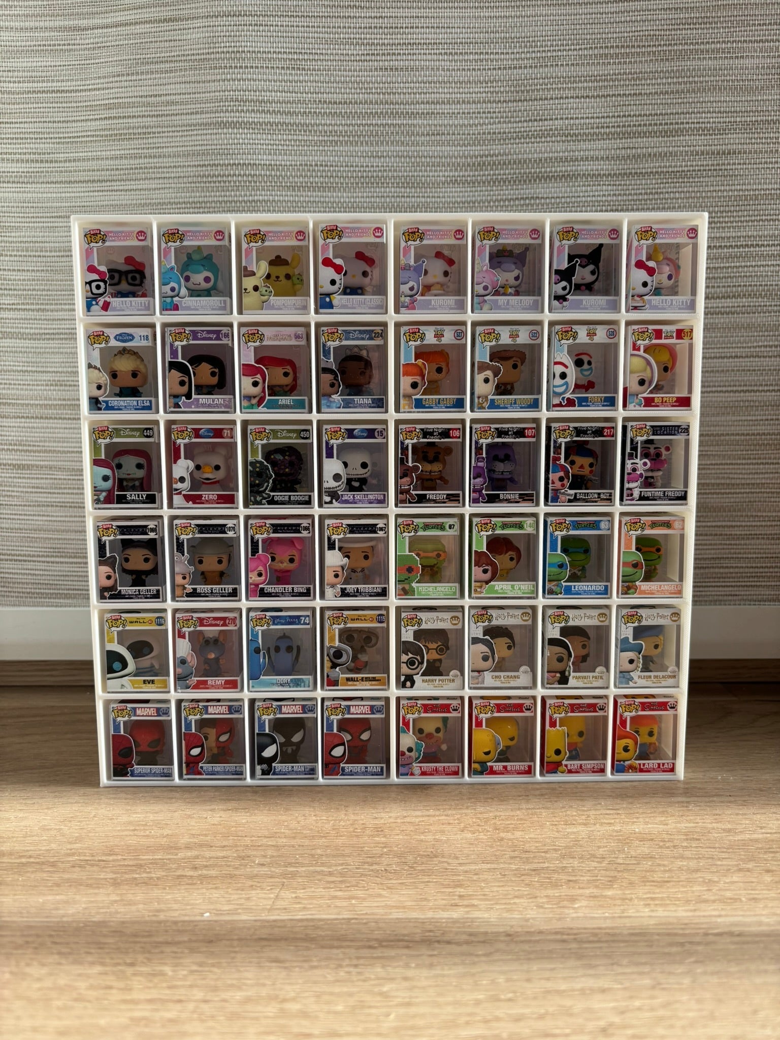 Expositor Bitty Pop 48 huecos (blanco) - Zascalo.com