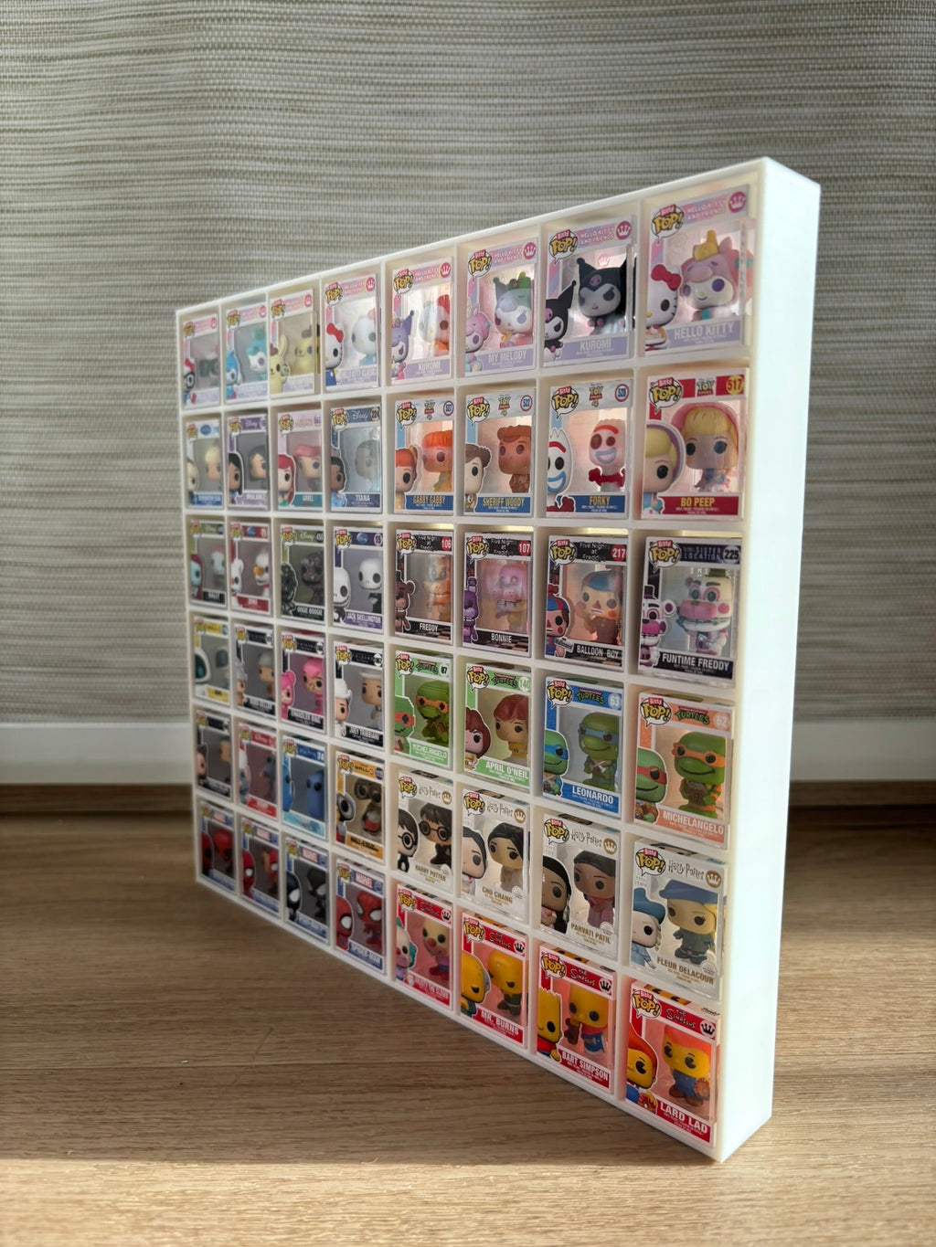 Expositor Bitty Pop 48 huecos (blanco) - Zascalo.com