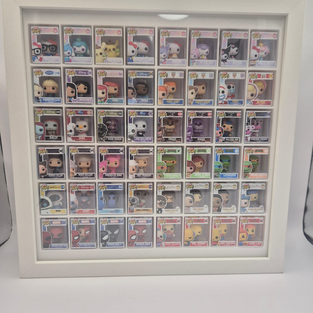 Expositor Bitty Pop con marco interno para cuadro Ikea Sannahed 25x25 (blanco) - Zascalo.com