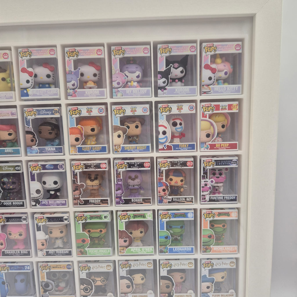 Expositor Bitty Pop con marco interno para cuadro Ikea Sannahed 25x25 (blanco) - Zascalo.com