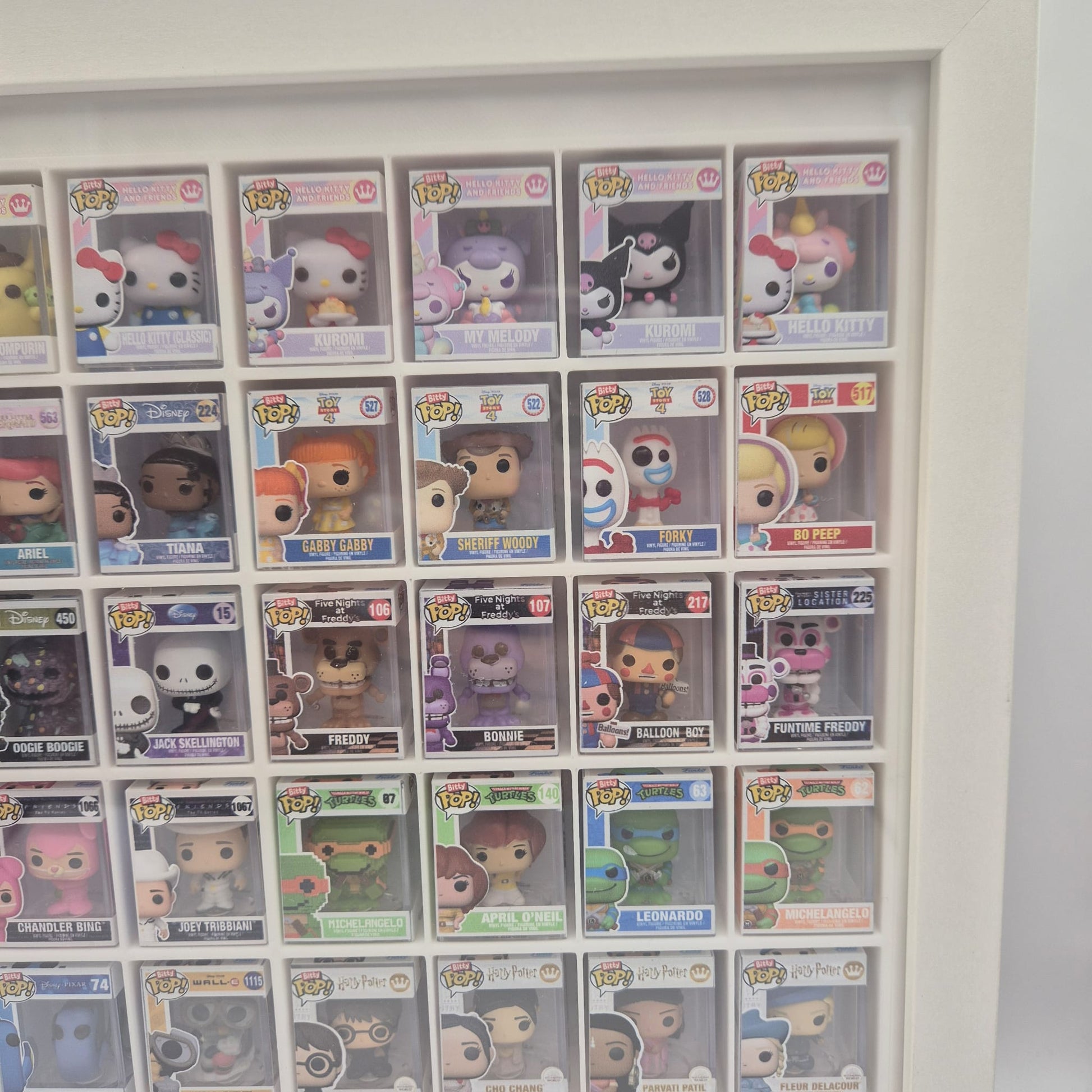 Expositor Bitty Pop con marco interno para cuadro Ikea Sannahed 25x25 (blanco) - Zascalo.com