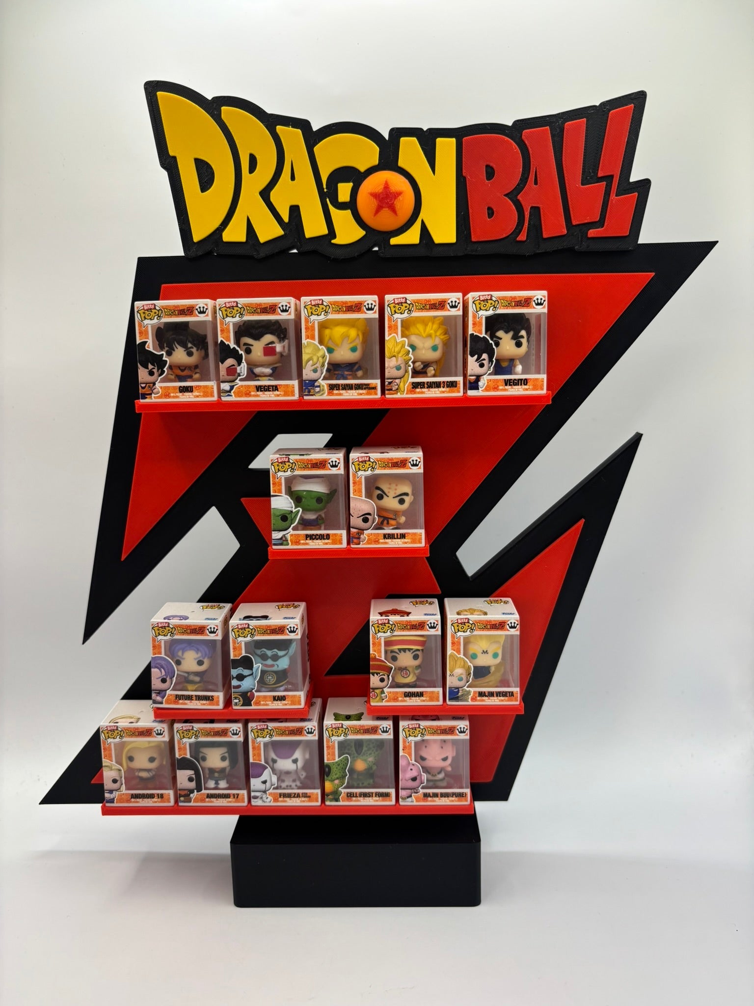 Expositor Bitty Pop Dragon Ball Z (con logo) - Zascalo.com
