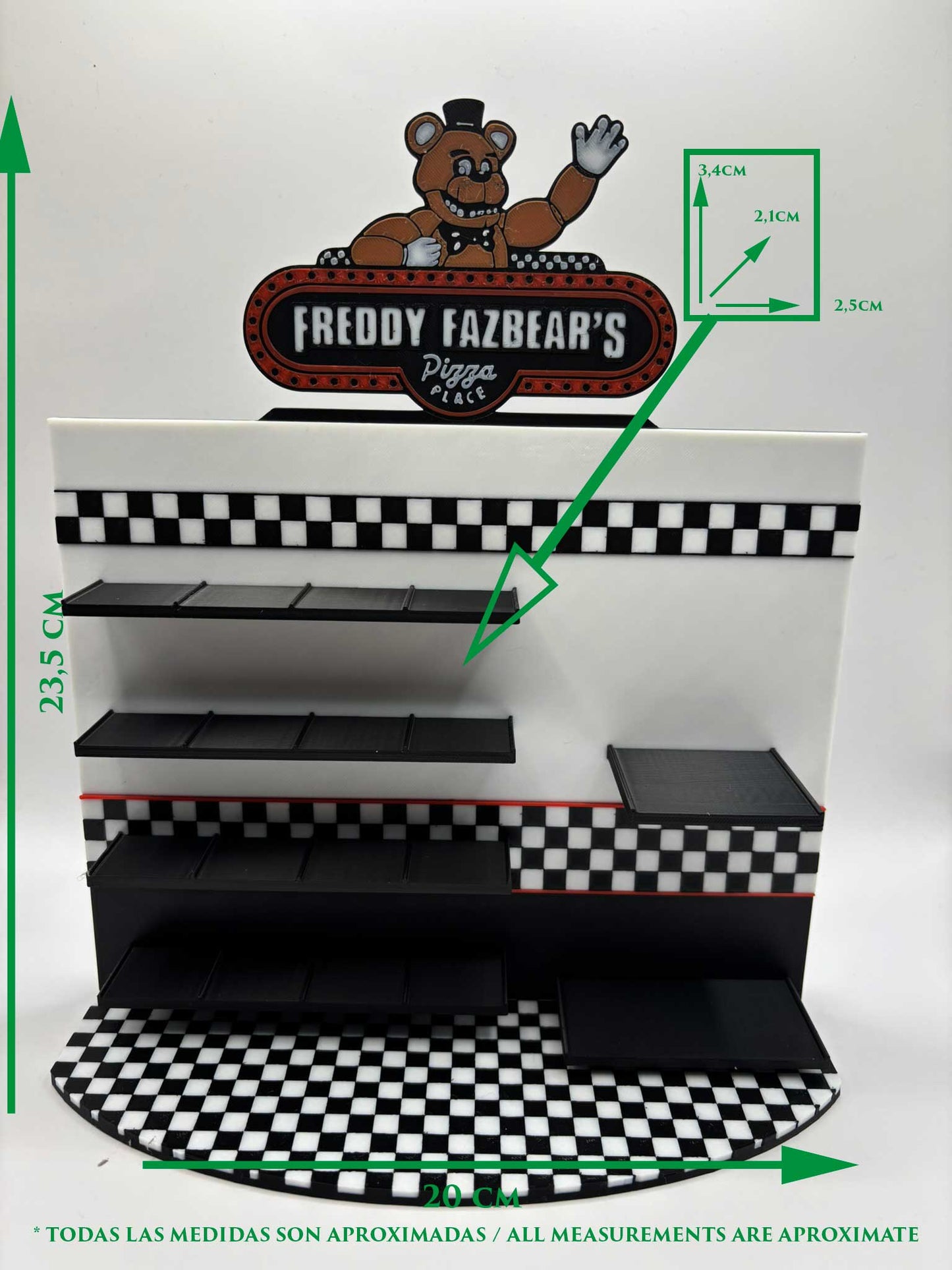 Expositor Bitty Pop Five Nights At Freddy Pizza + Bitty Arcade + Bitty Deluxe - Zascalo.com