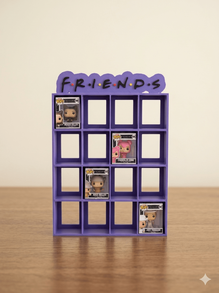 Expositor Bitty Pop Friends logo (morado) - Zascalo.com