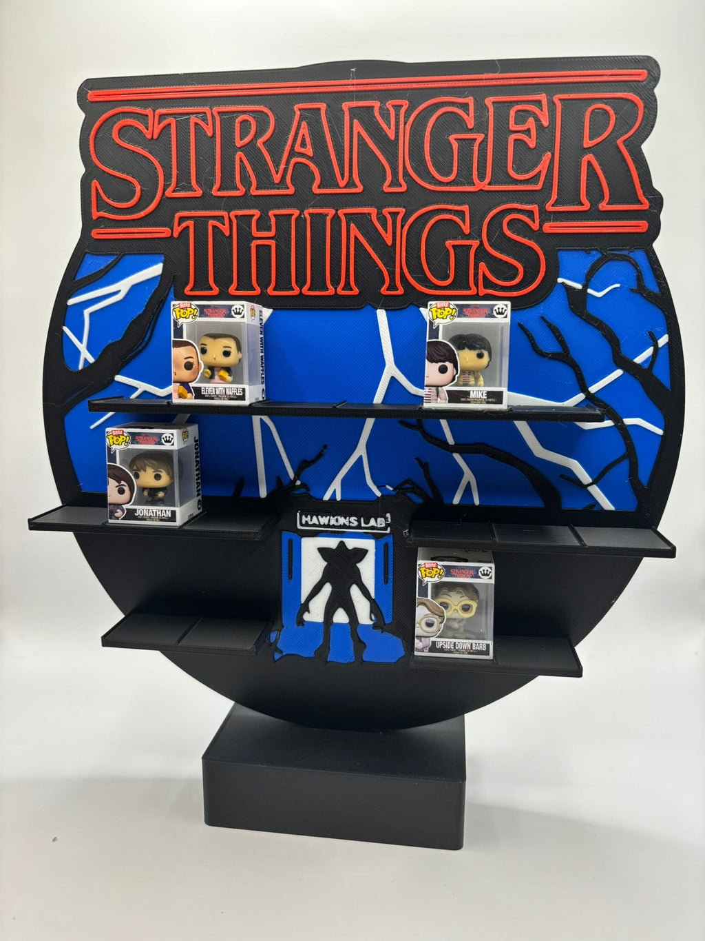 Expositor Bitty Pop Stranger Things Hawkins Lab Demogorgon - Zascalo.com