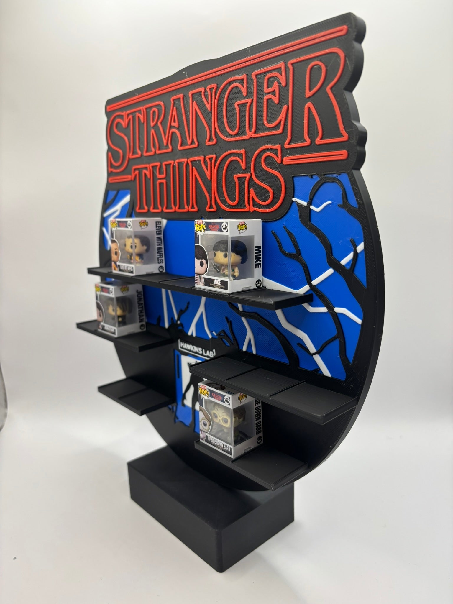 Expositor Bitty Pop Stranger Things Hawkins Lab Demogorgon - Zascalo.com