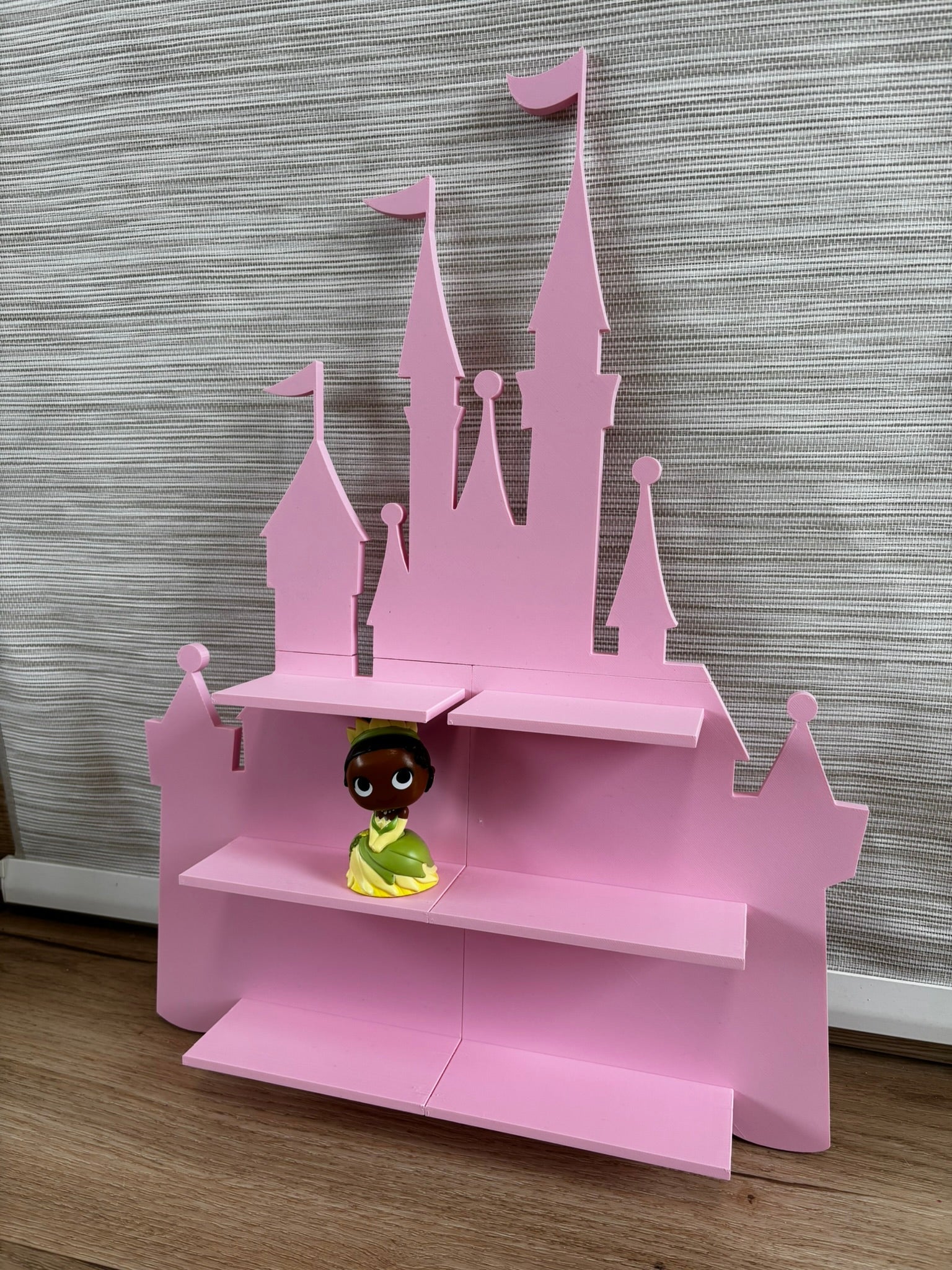 Expositor Castillo Decorativo para Mini Figuras – Estantería de Pared - Zascalo.com