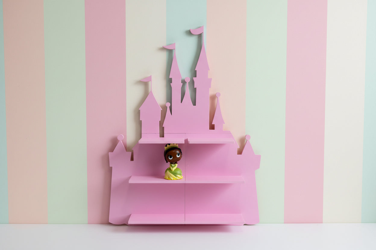 Expositor Castillo Decorativo para Mini Figuras – Estantería de Pared - Zascalo.com