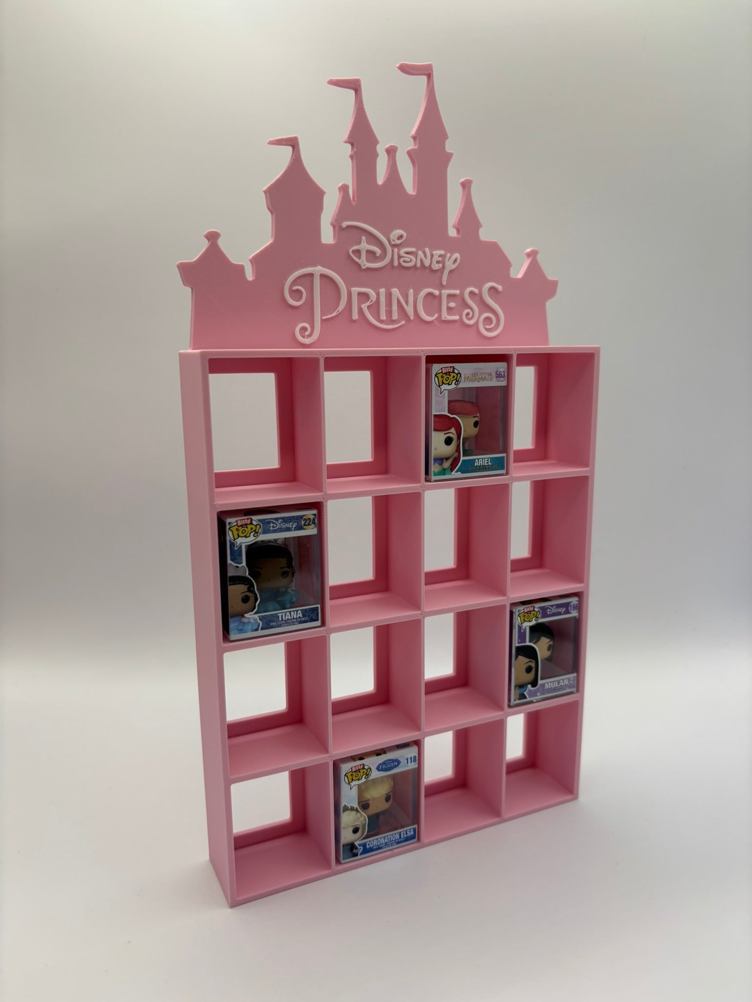 Expositor Display Disney Princesas Castillo Bitty Pop 16 Figuras | Colección Funko - Zascalo.com