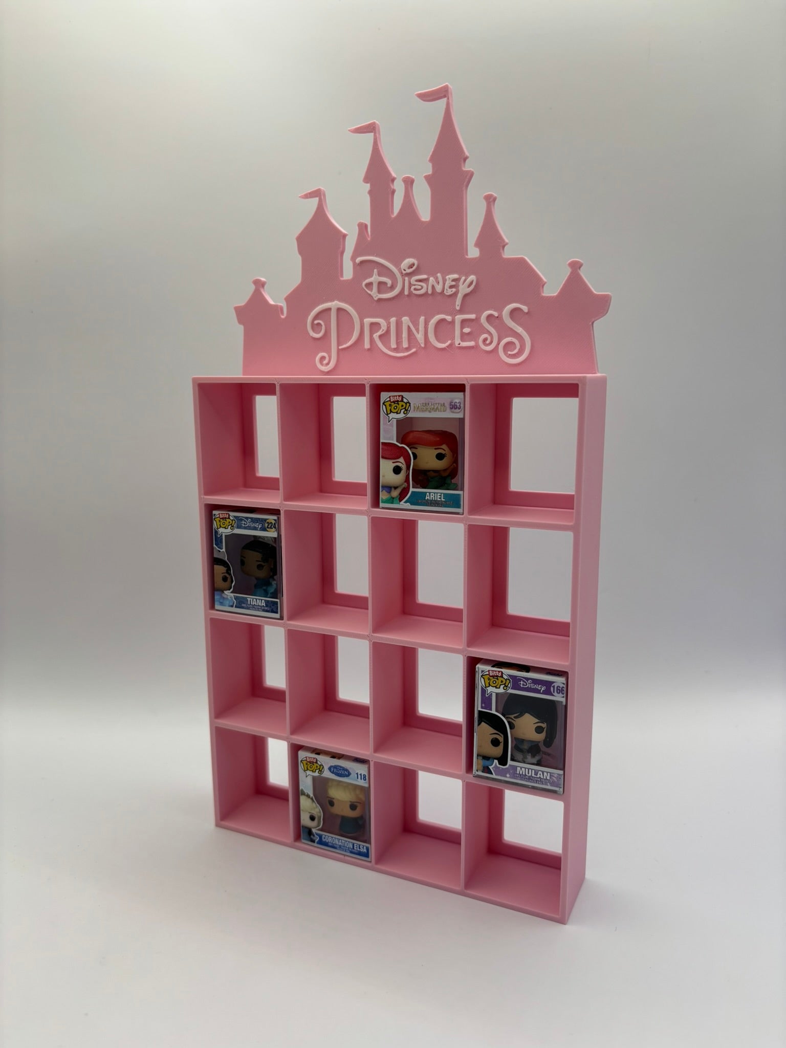 Expositor Display Disney Princesas Castillo Bitty Pop 16 Figuras | Colección Funko - Zascalo.com