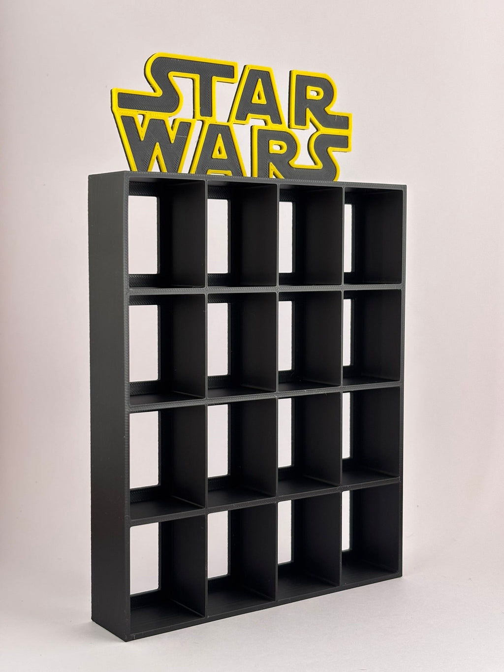 Expositor Estantería Display Star Wars | Para 16 Funko Bitty Pop | Decoración Galáctica para Fans - Zascalo.com