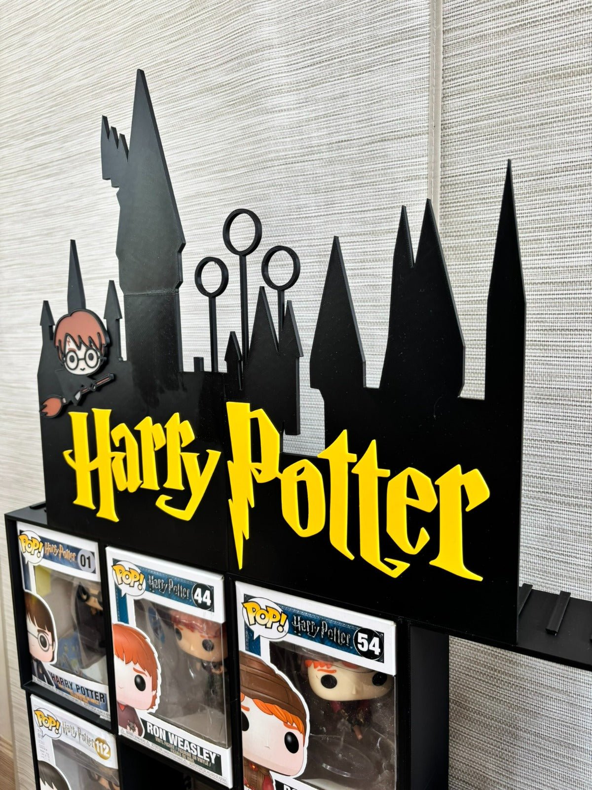 Expositor Funko Pop Harry Potter (12 Figuras) Modular – Estantería 82 cm Coleccionista - Zascalo.com
