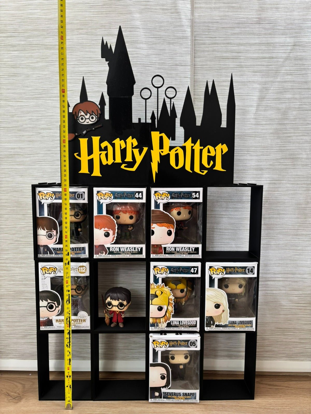 Expositor Funko Pop Harry Potter (12 Figuras) Modular – Estantería 82 cm Coleccionista - Zascalo.com