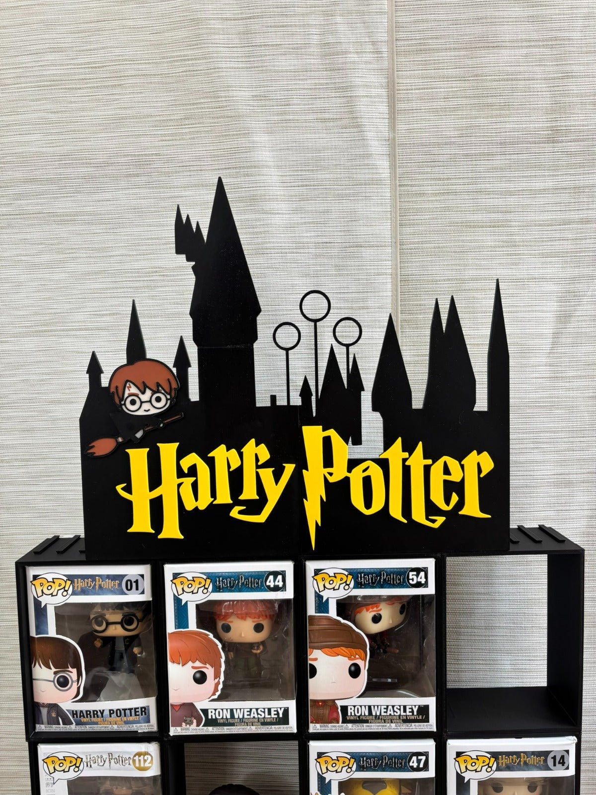 Expositor Funko Pop Harry Potter (12 Figuras) Modular – Estantería 82 cm Coleccionista - Zascalo.com