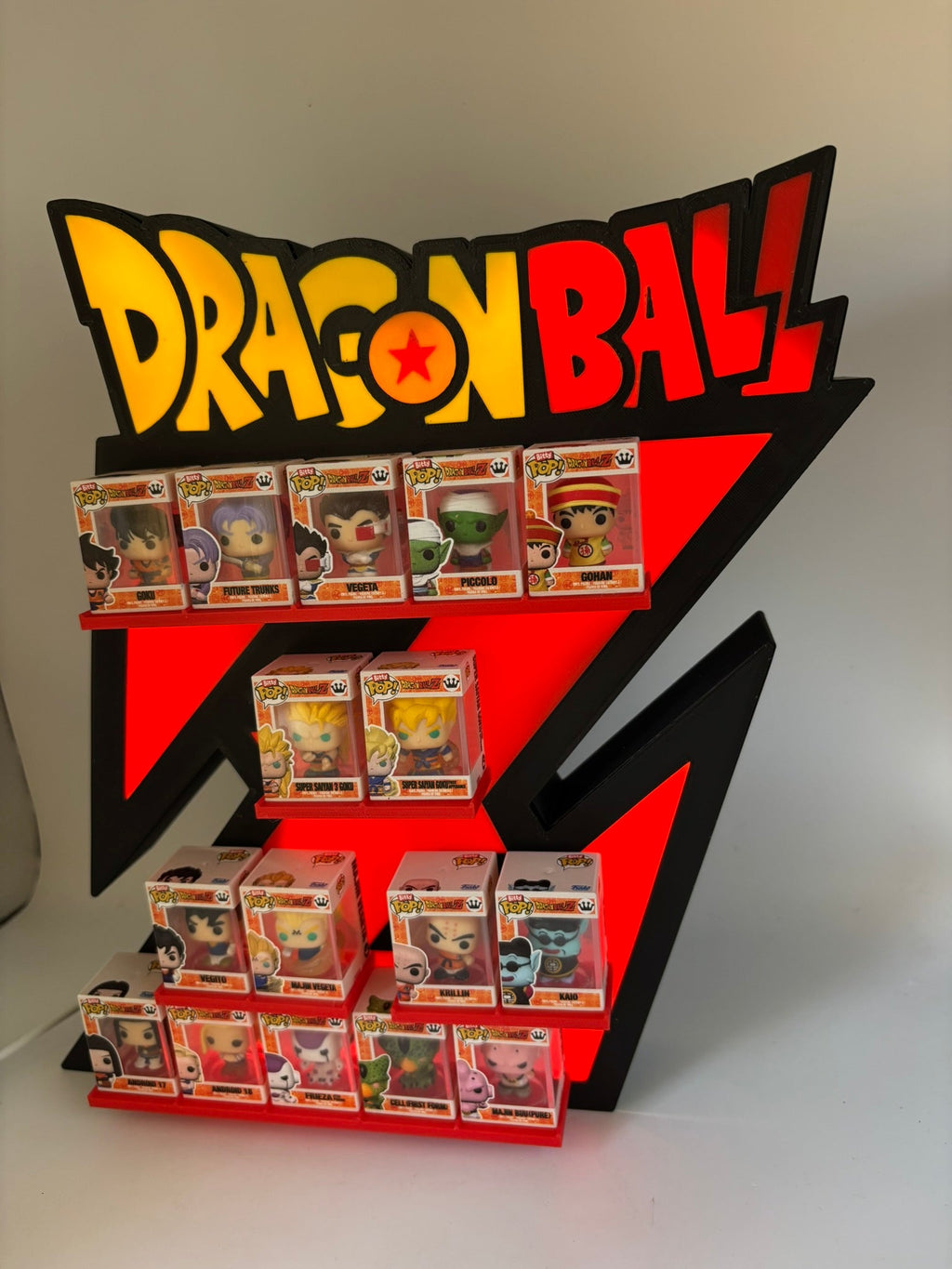 Expositor lightbox bitty pop Dragon Ball - Zascalo.com
