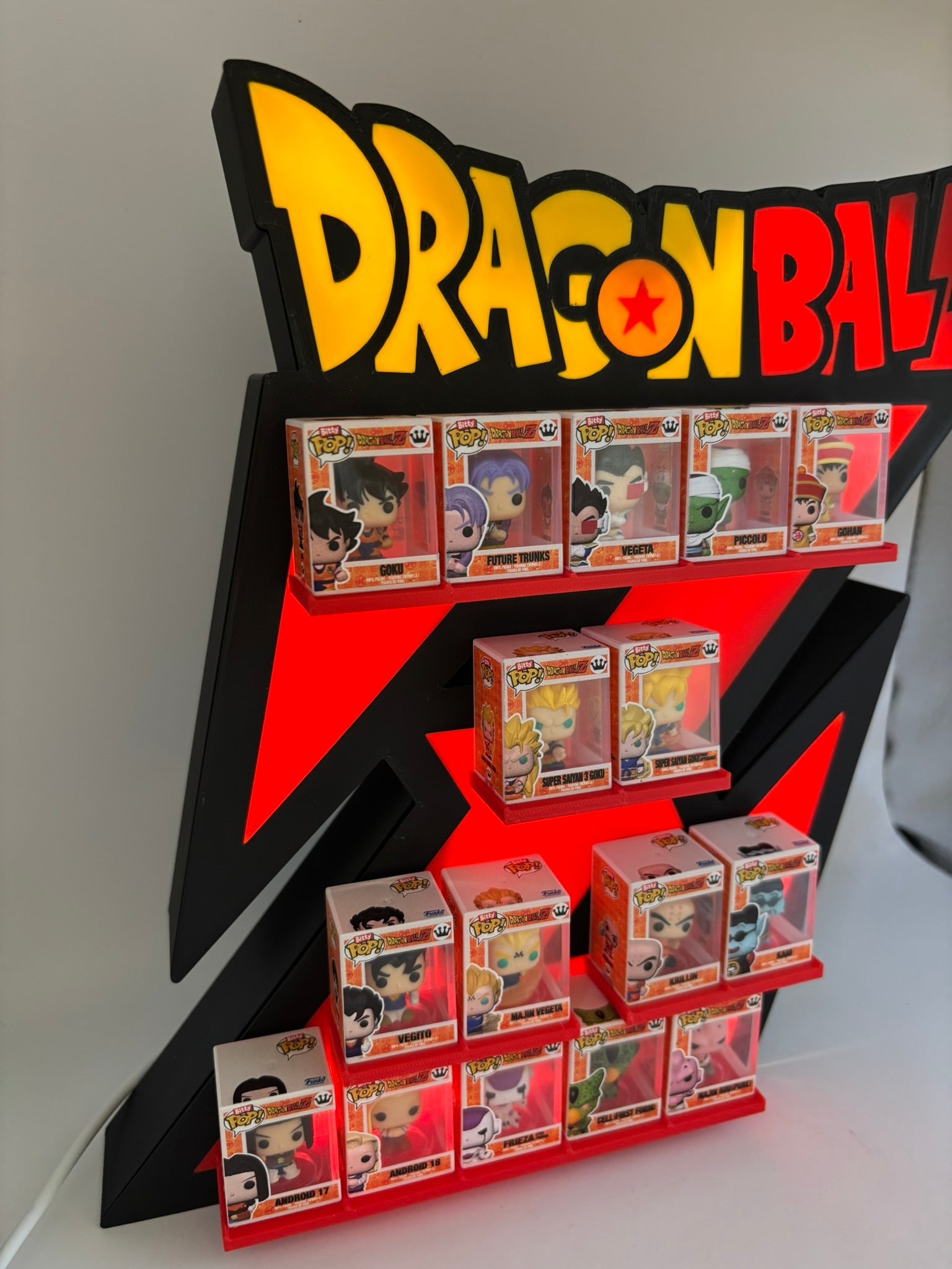 Expositor lightbox bitty pop Dragon Ball - Zascalo.com