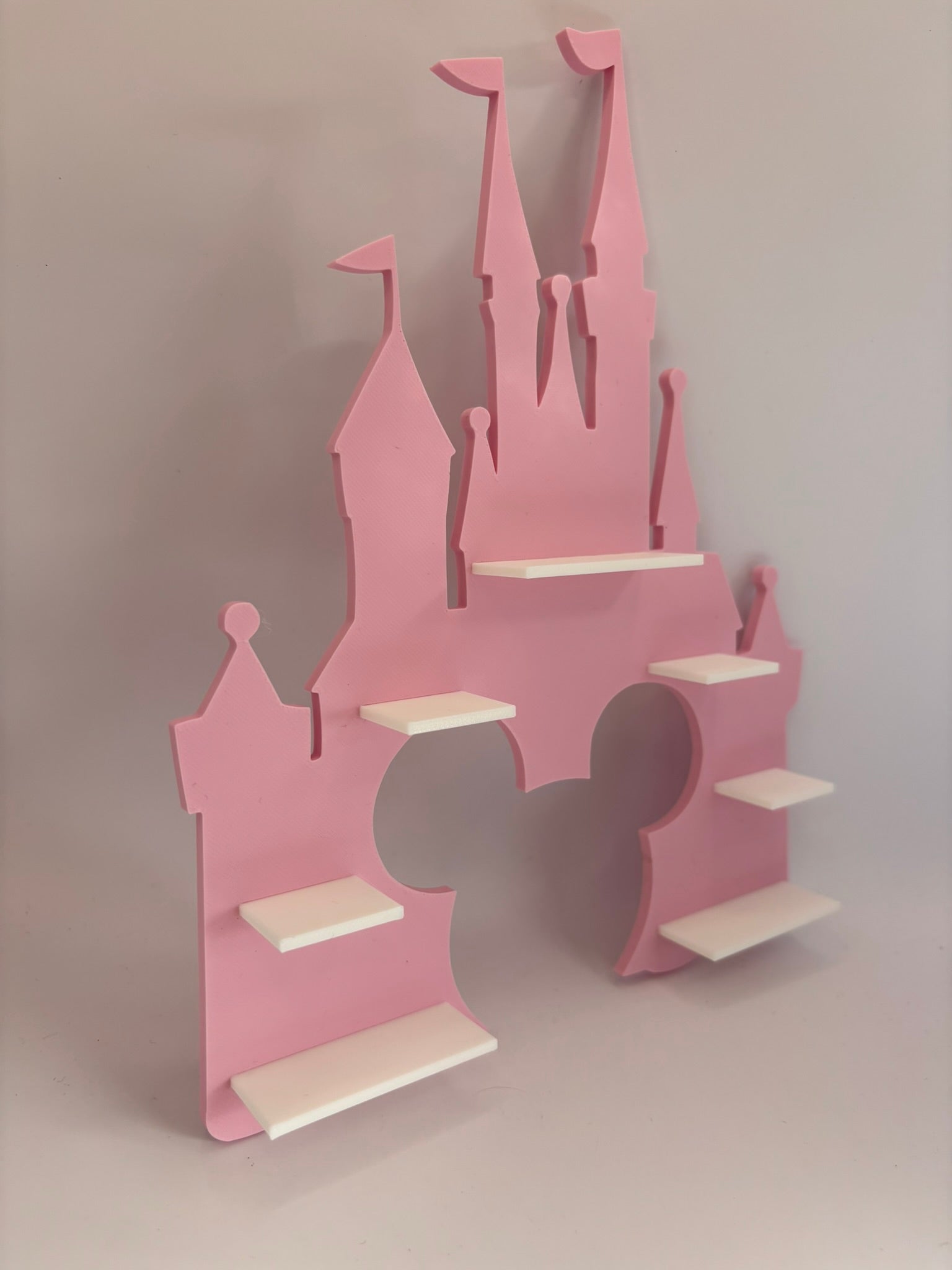 Expositor|Estanteria Pared Bitty Pop Castillo Princesas con silueta (10 figuras) - Zascalo.com