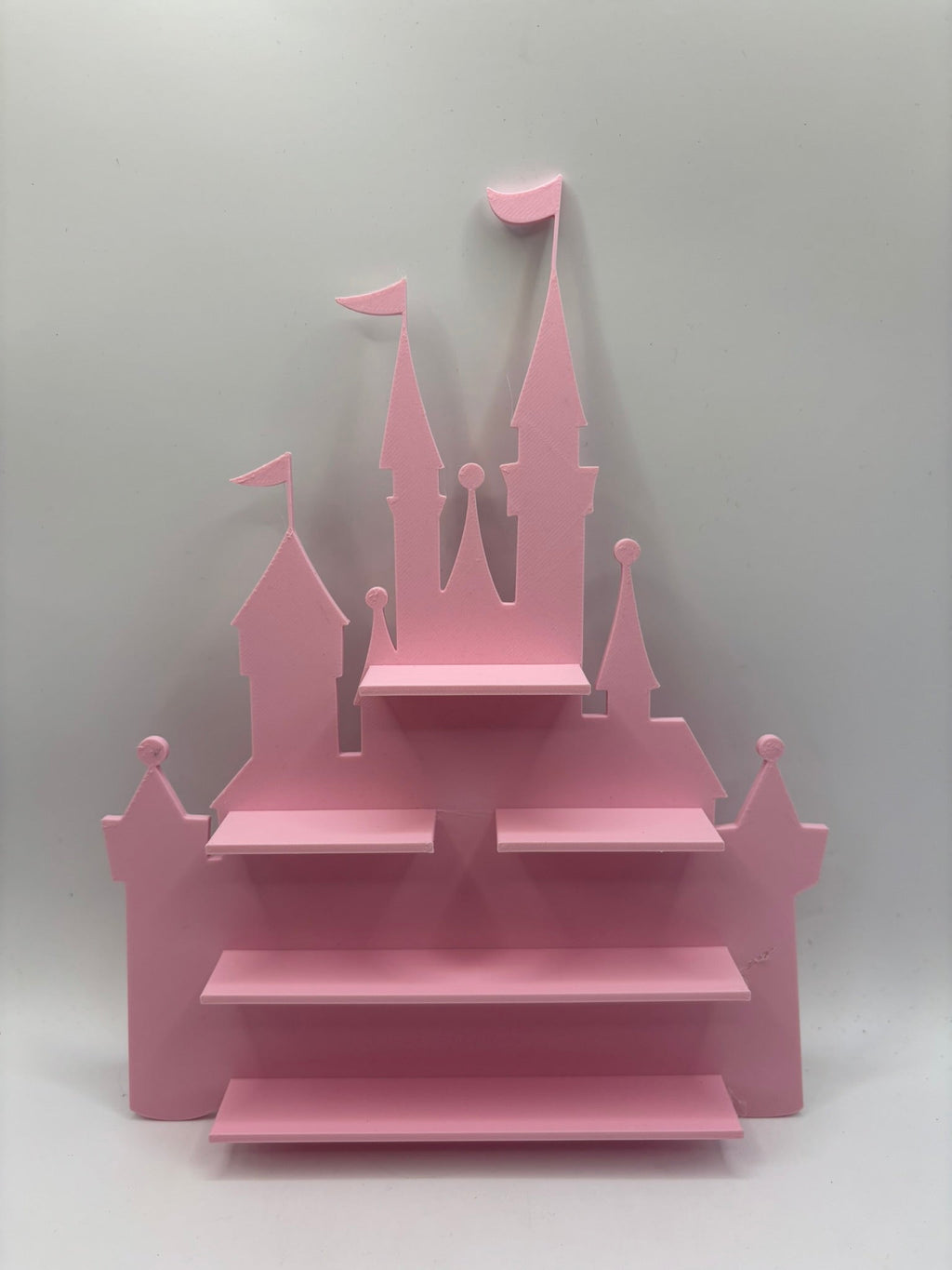 Expositor|Estanteria Pared Bitty Pop Castillo Princesas rosa (16 figuras) - Zascalo.com