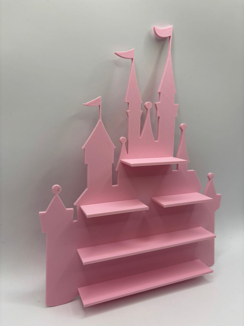 Expositor|Estanteria Pared Bitty Pop Castillo Princesas rosa (16 figuras) - Zascalo.com