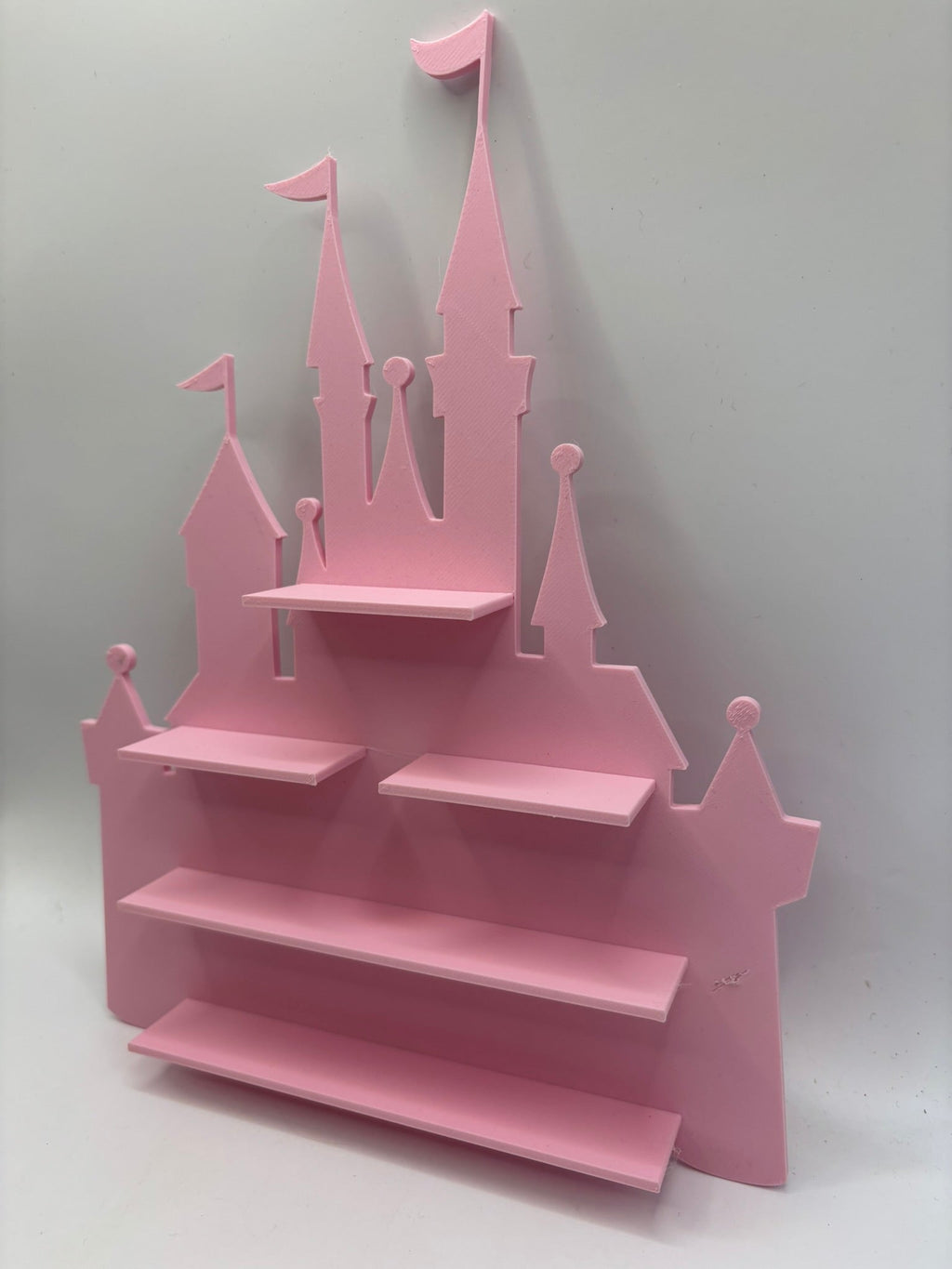 Expositor|Estanteria Pared Bitty Pop Castillo Princesas rosa (16 figuras) - Zascalo.com