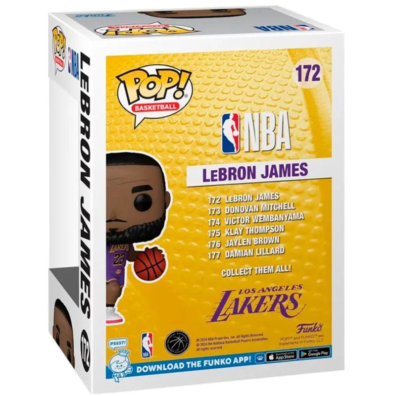 Figura POP NBA Lakers Lebron James - Zascalo.com